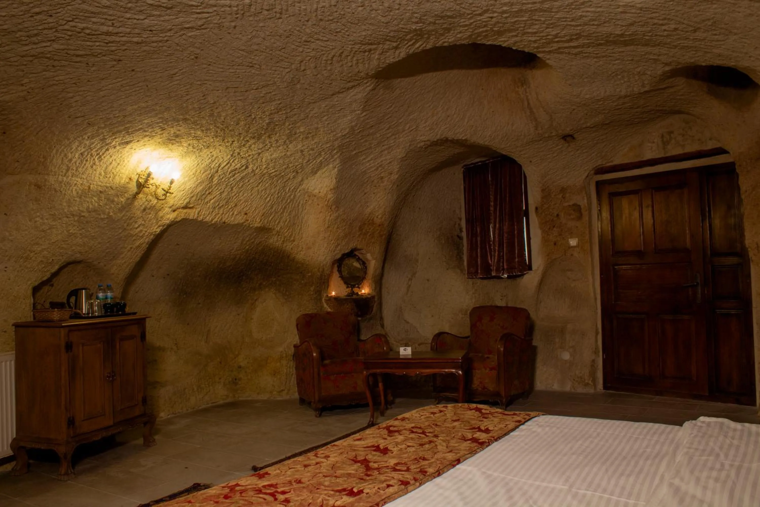 People, Bed in Cave Art Hotel Cappadocia