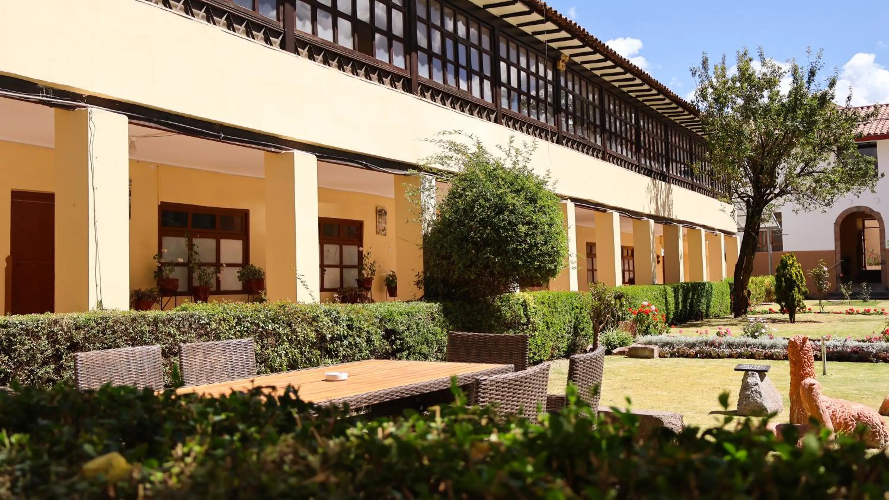 Property building in Hotel Monasterio San Pedro