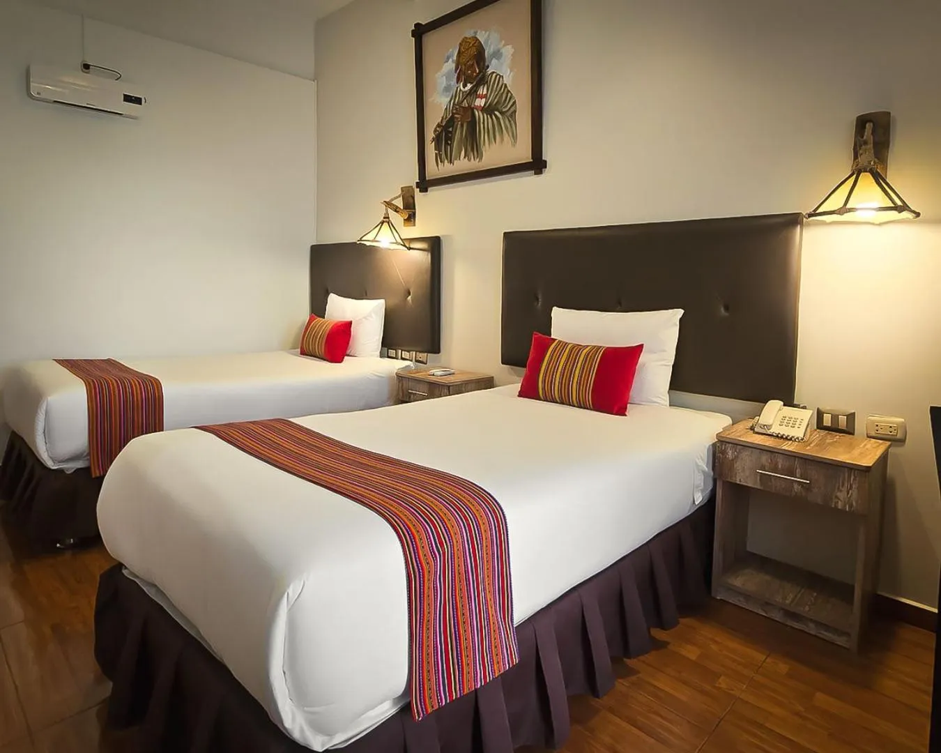 Bed in Hotel Monasterio San Pedro