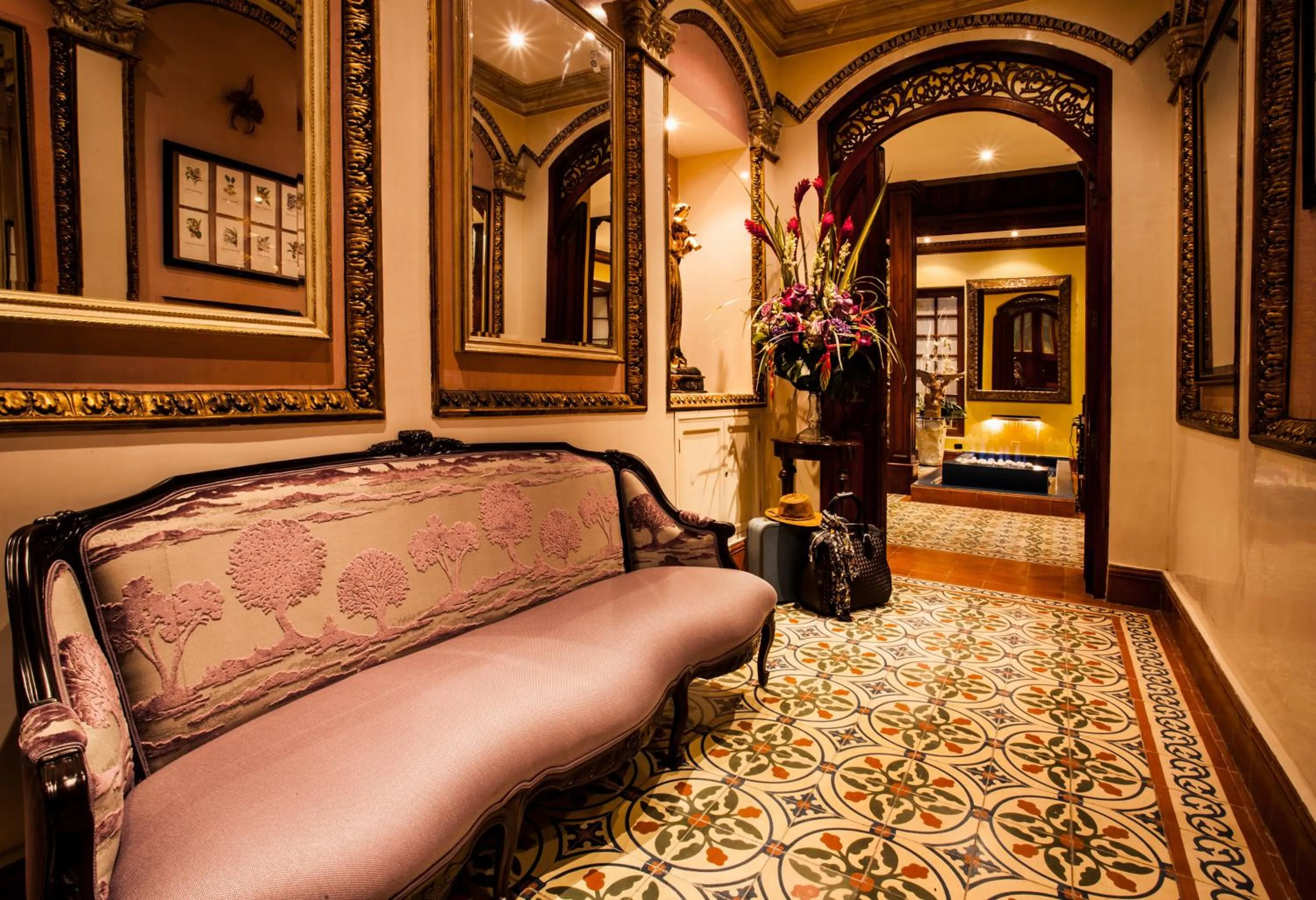 Lobby or reception in The Orchids