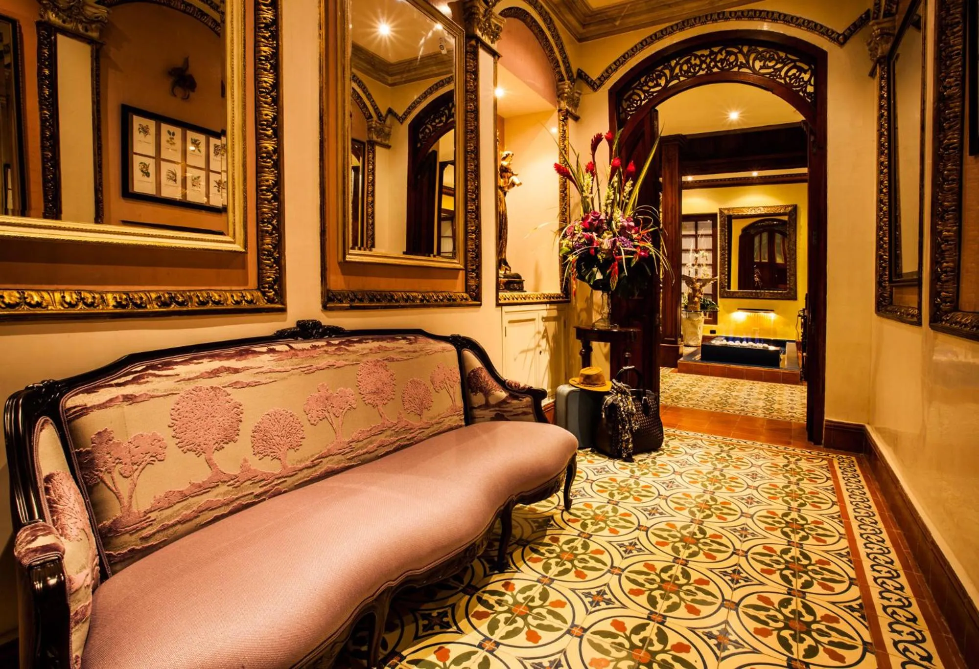 Lobby or reception in The Orchids