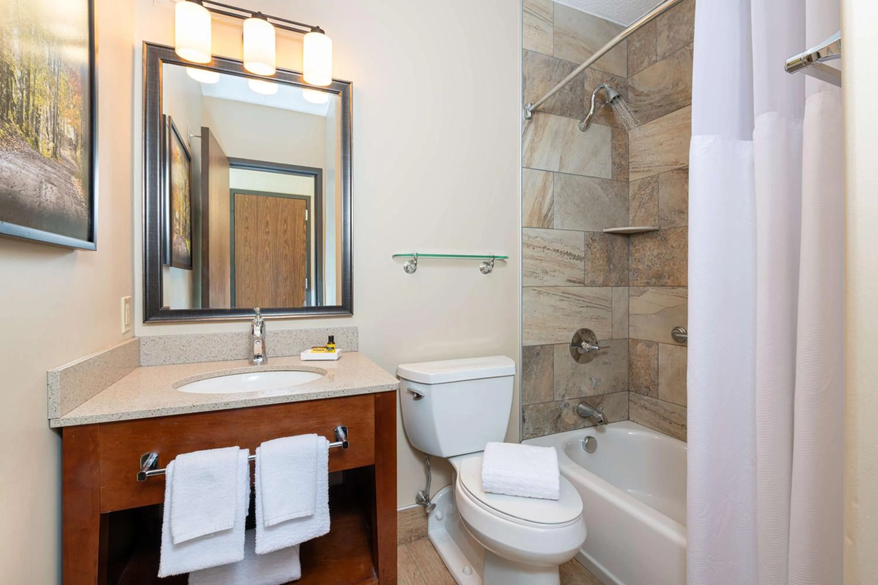 Bathroom in Best Western Plus Waterbury - Stowe