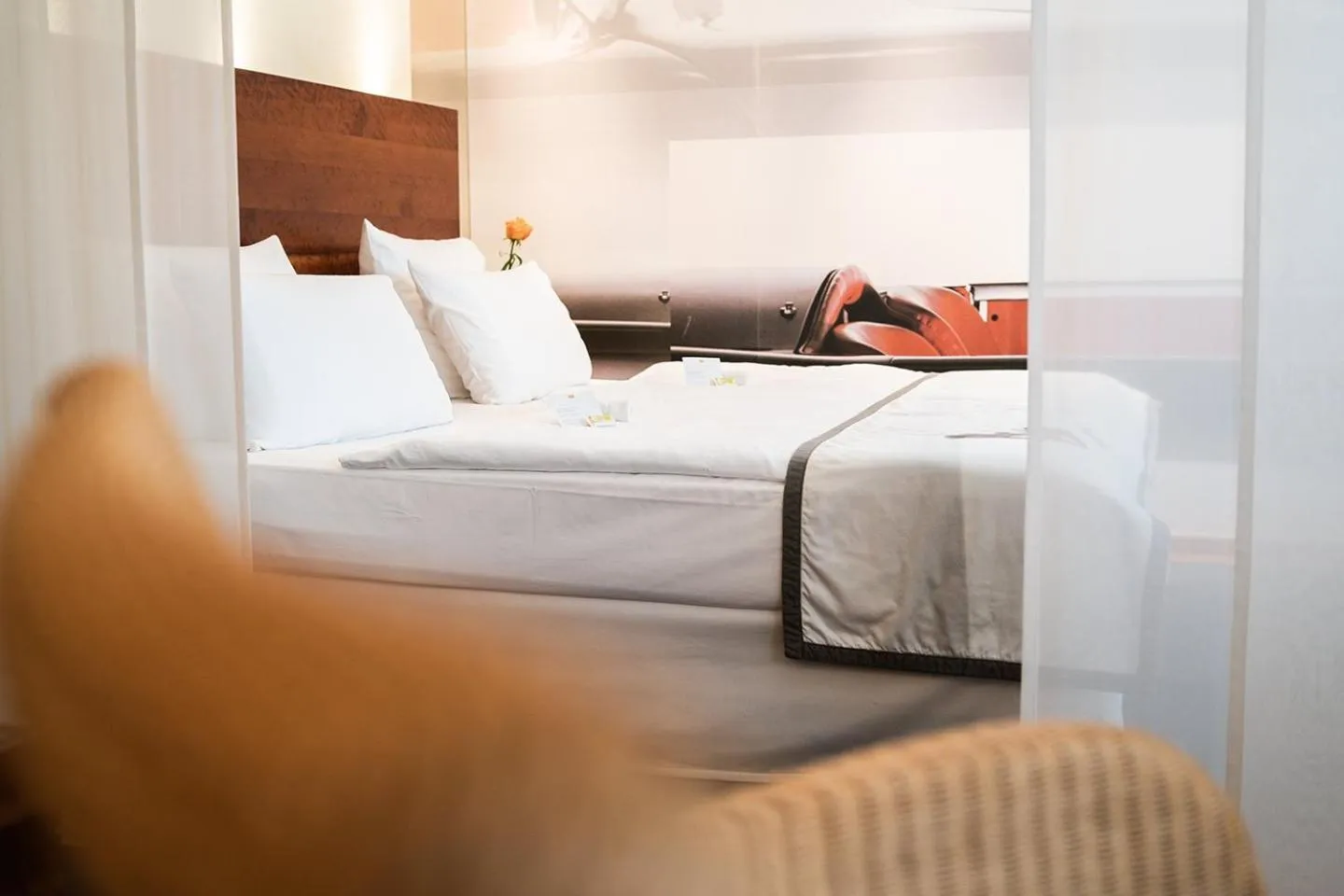 Bed in Hotel Adler Asperg