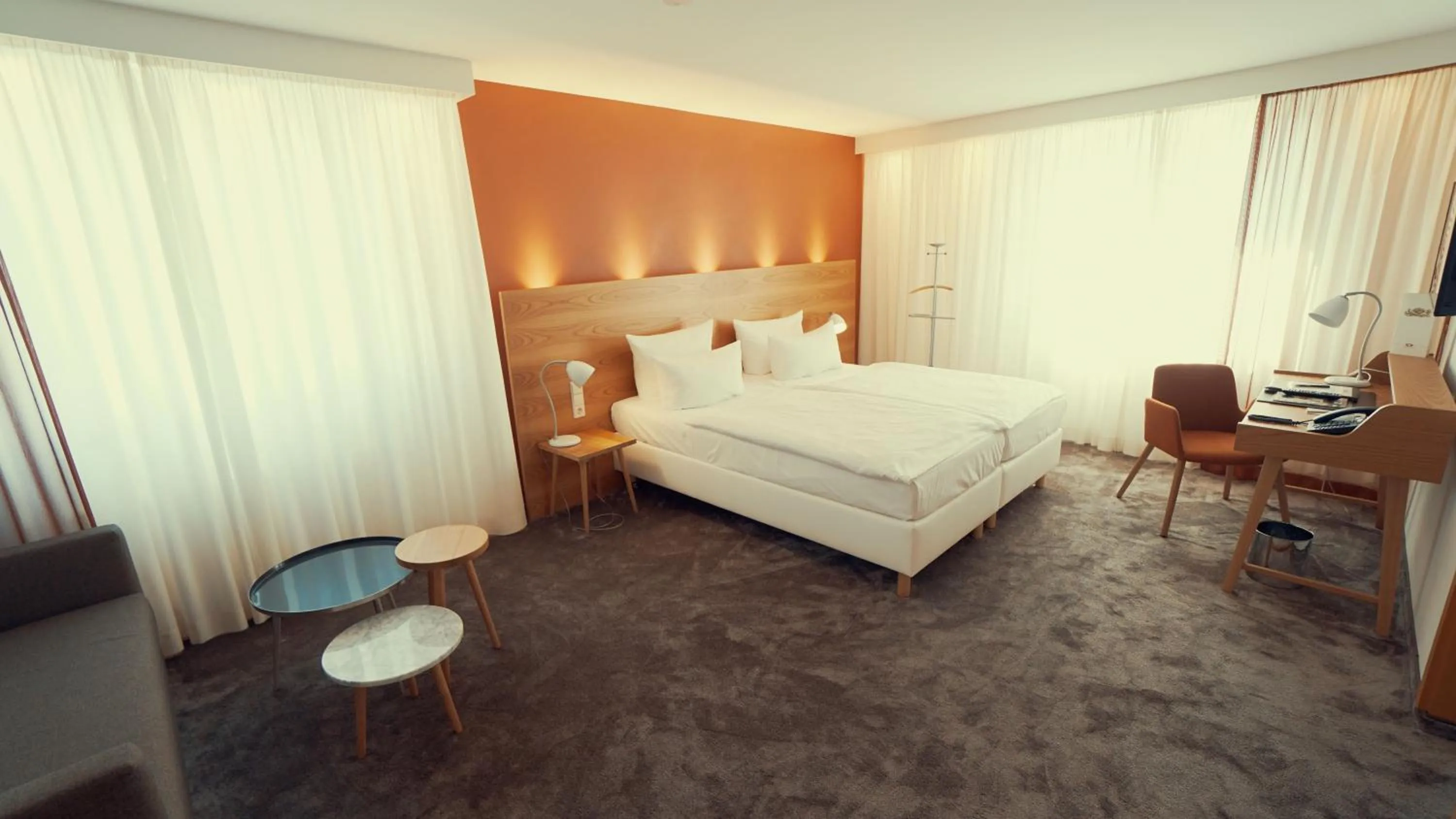 Bedroom, Bed in Hotel Adler Asperg