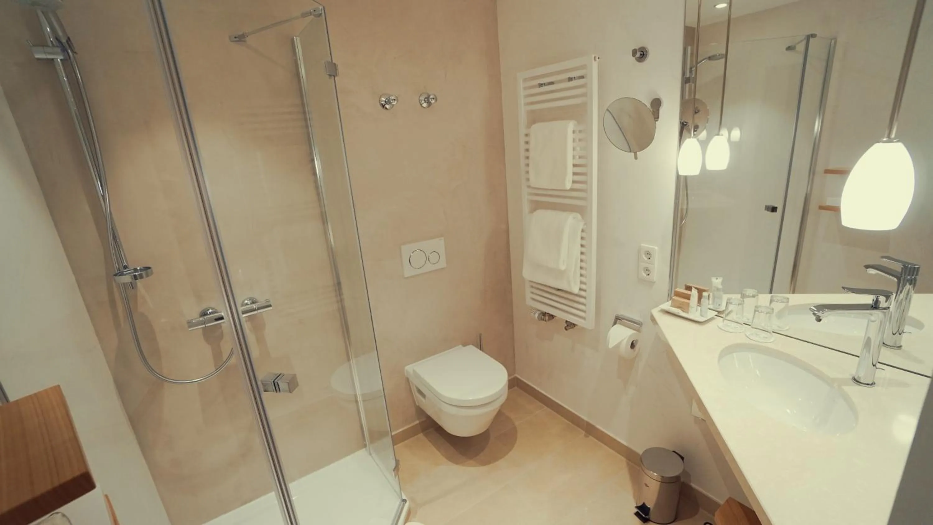 Shower in Hotel Adler Asperg