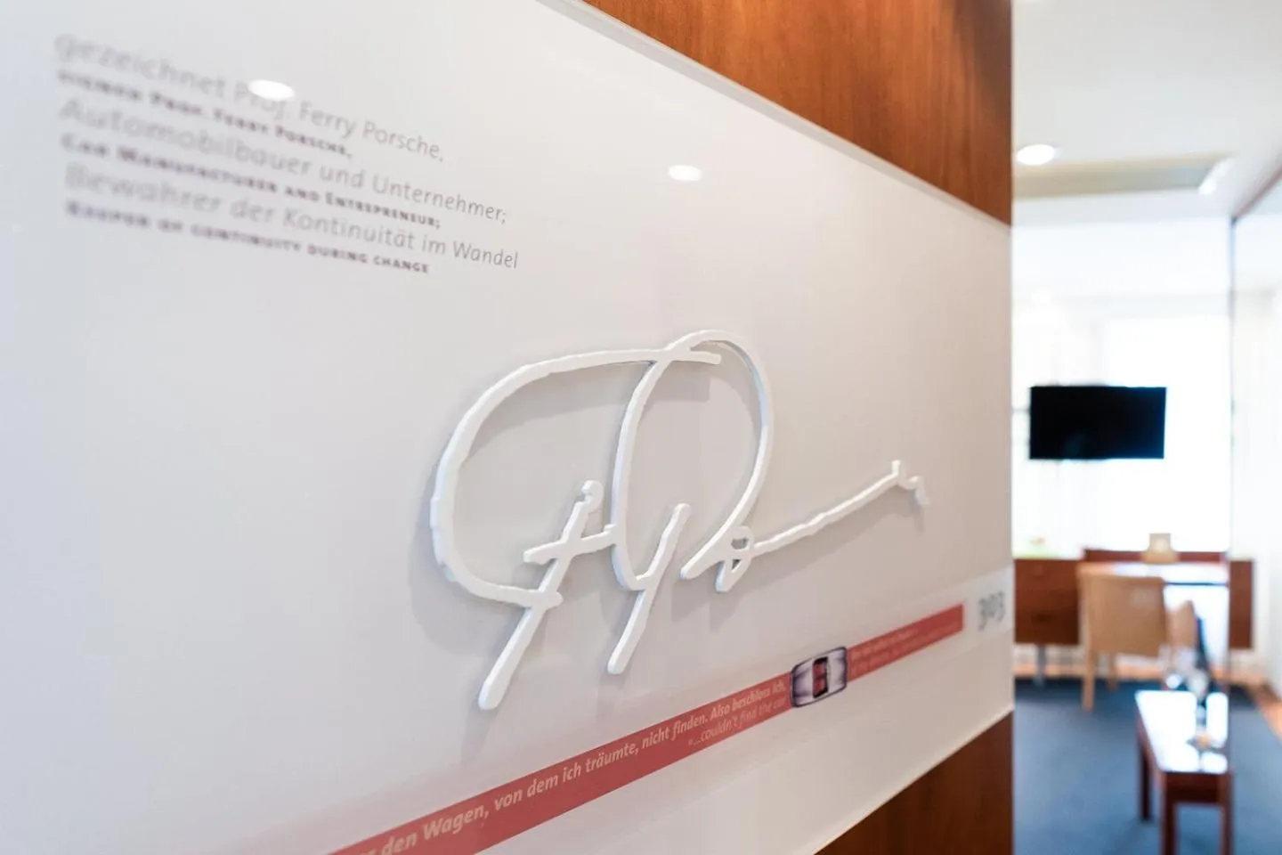 Decorative detail in Hotel Adler Asperg