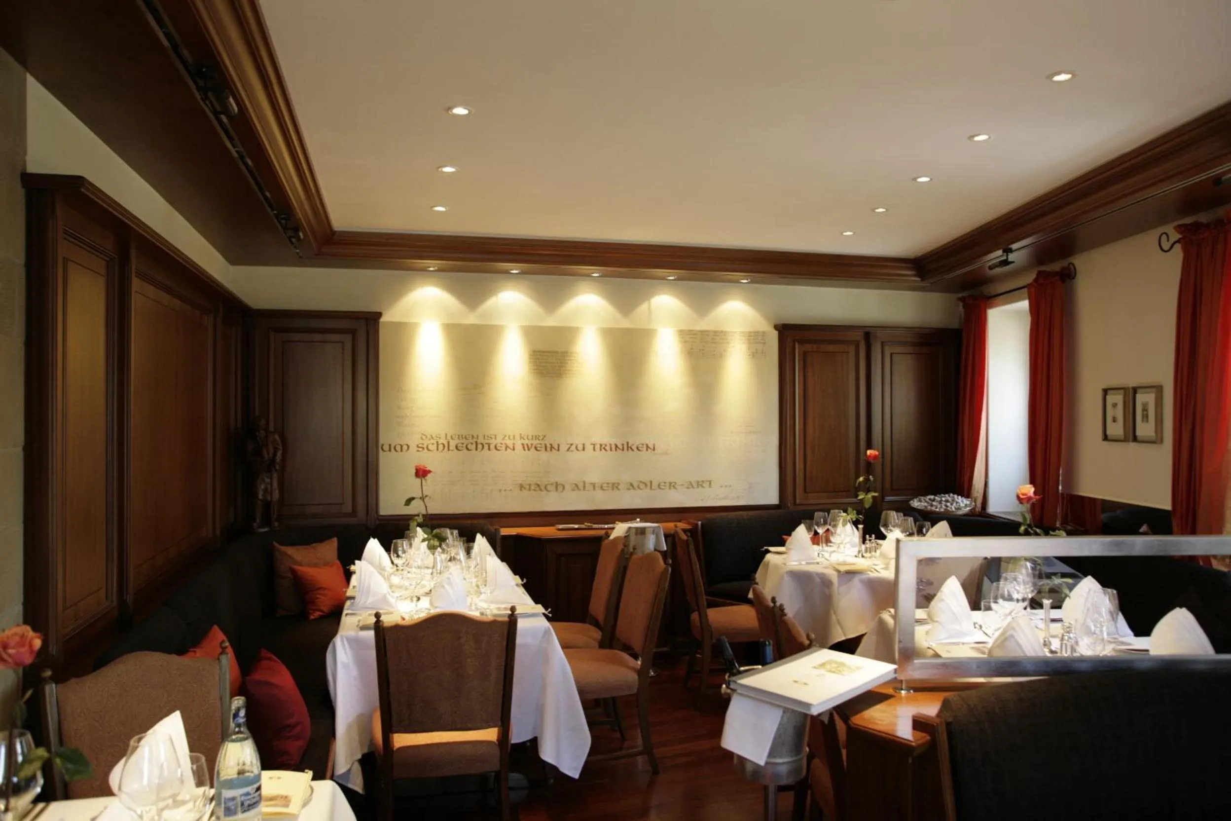 Restaurant/places to eat in Hotel Adler Asperg