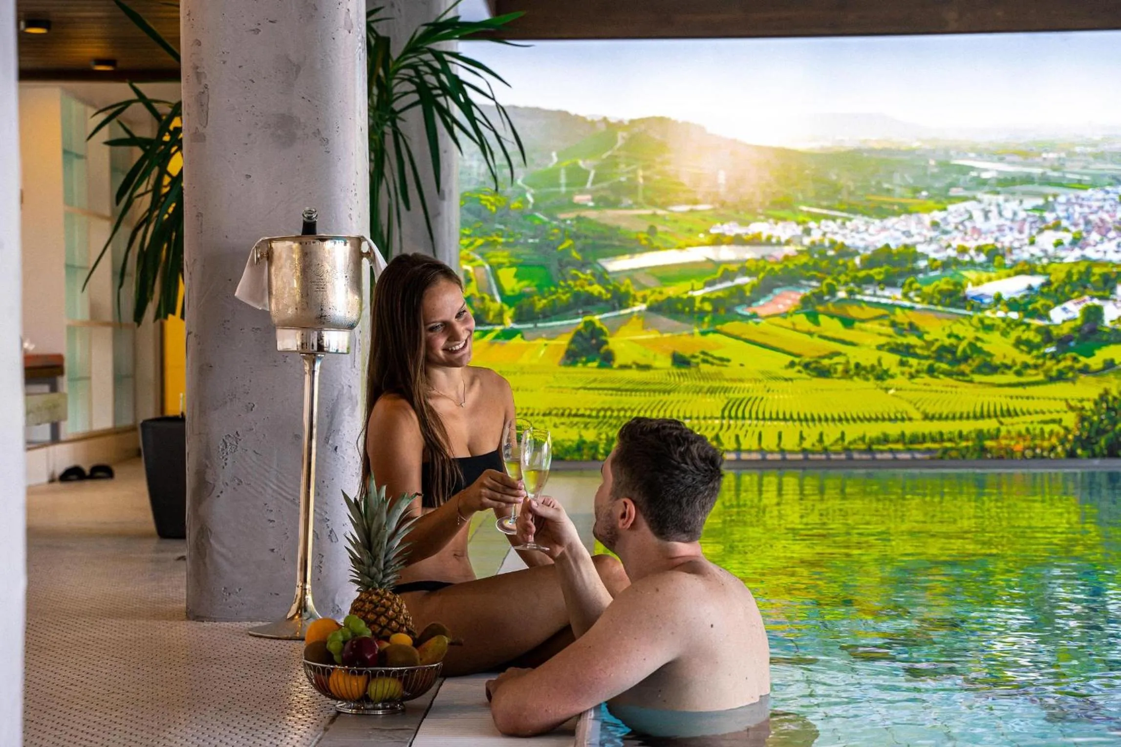 Spa and wellness centre/facilities in Hotel Adler Asperg