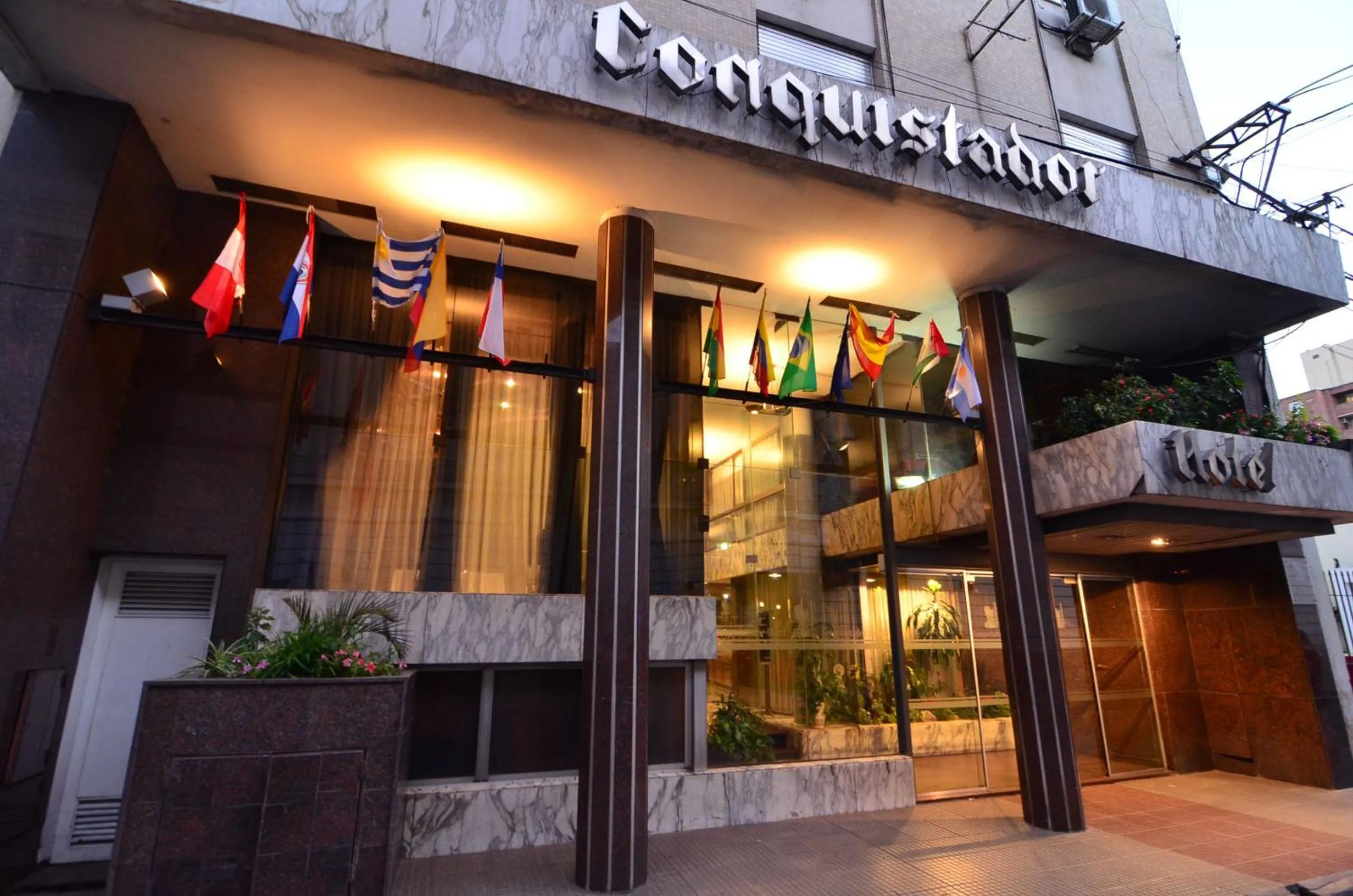 Facade/entrance in Conquistador Hotel
