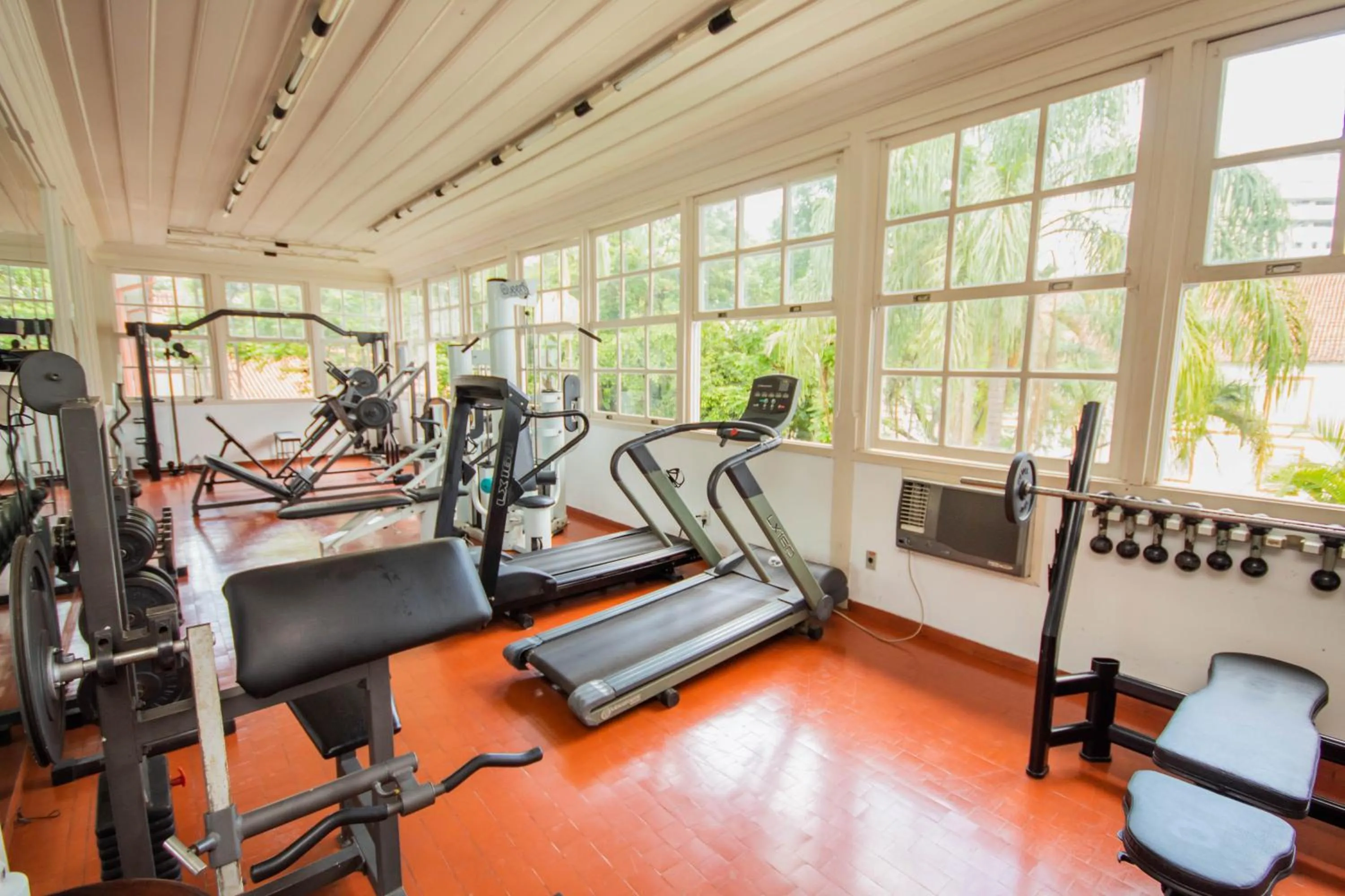 Fitness centre/facilities in Hotel Escola Bela Vista