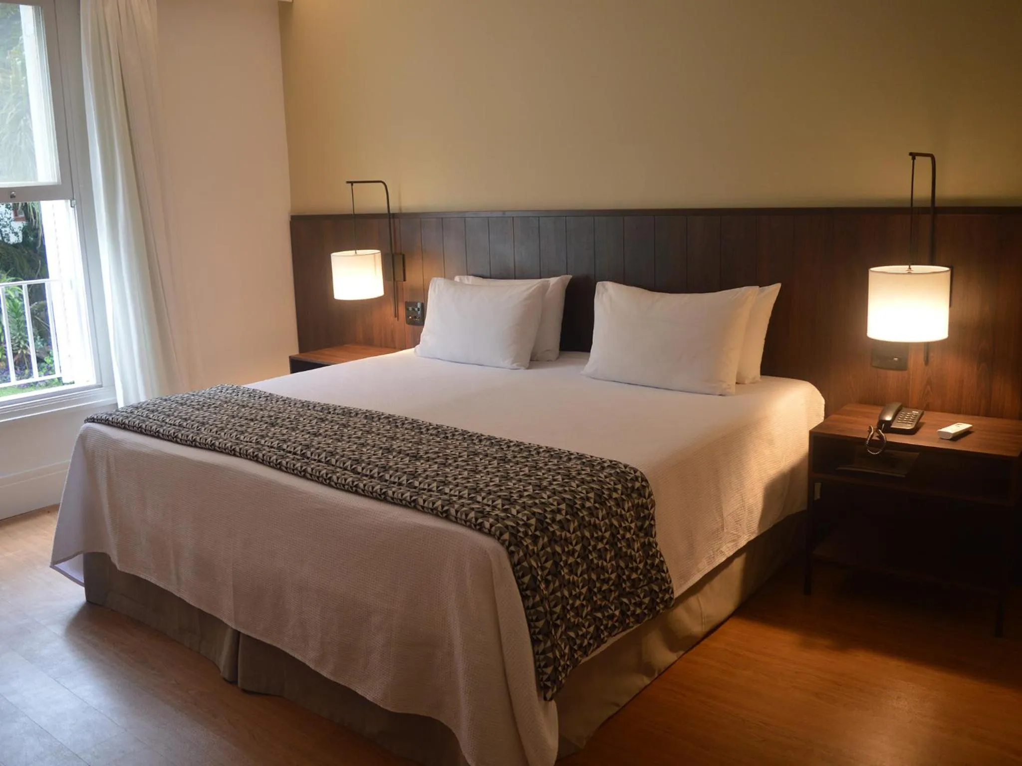 Bed in Hotel Escola Bela Vista