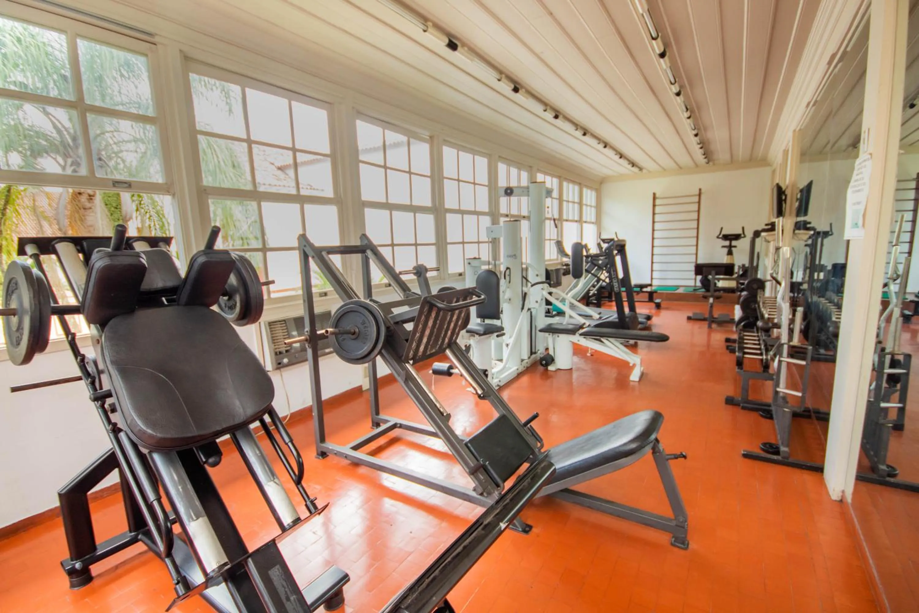 Fitness centre/facilities in Hotel Escola Bela Vista