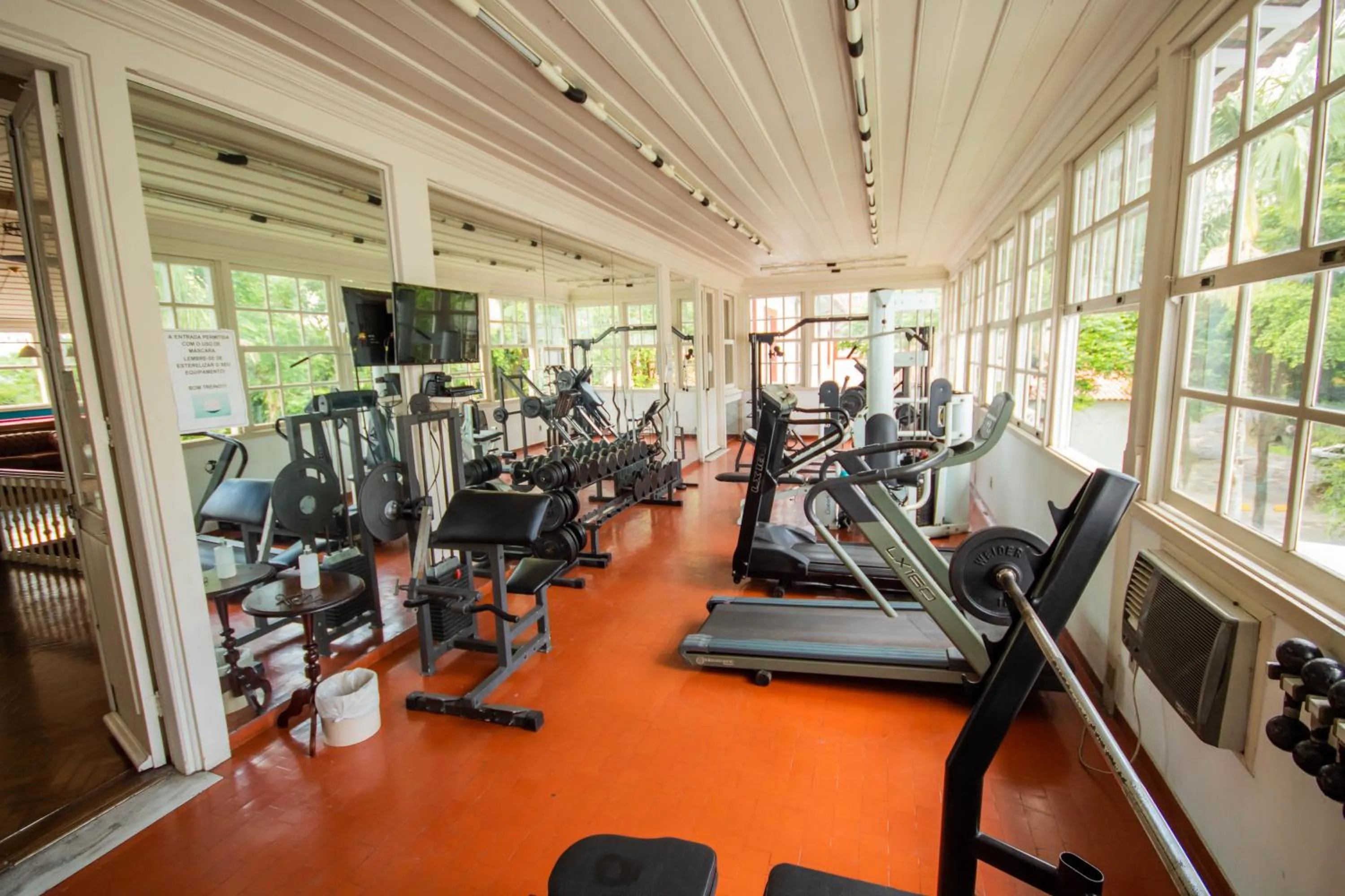 Fitness centre/facilities in Hotel Escola Bela Vista