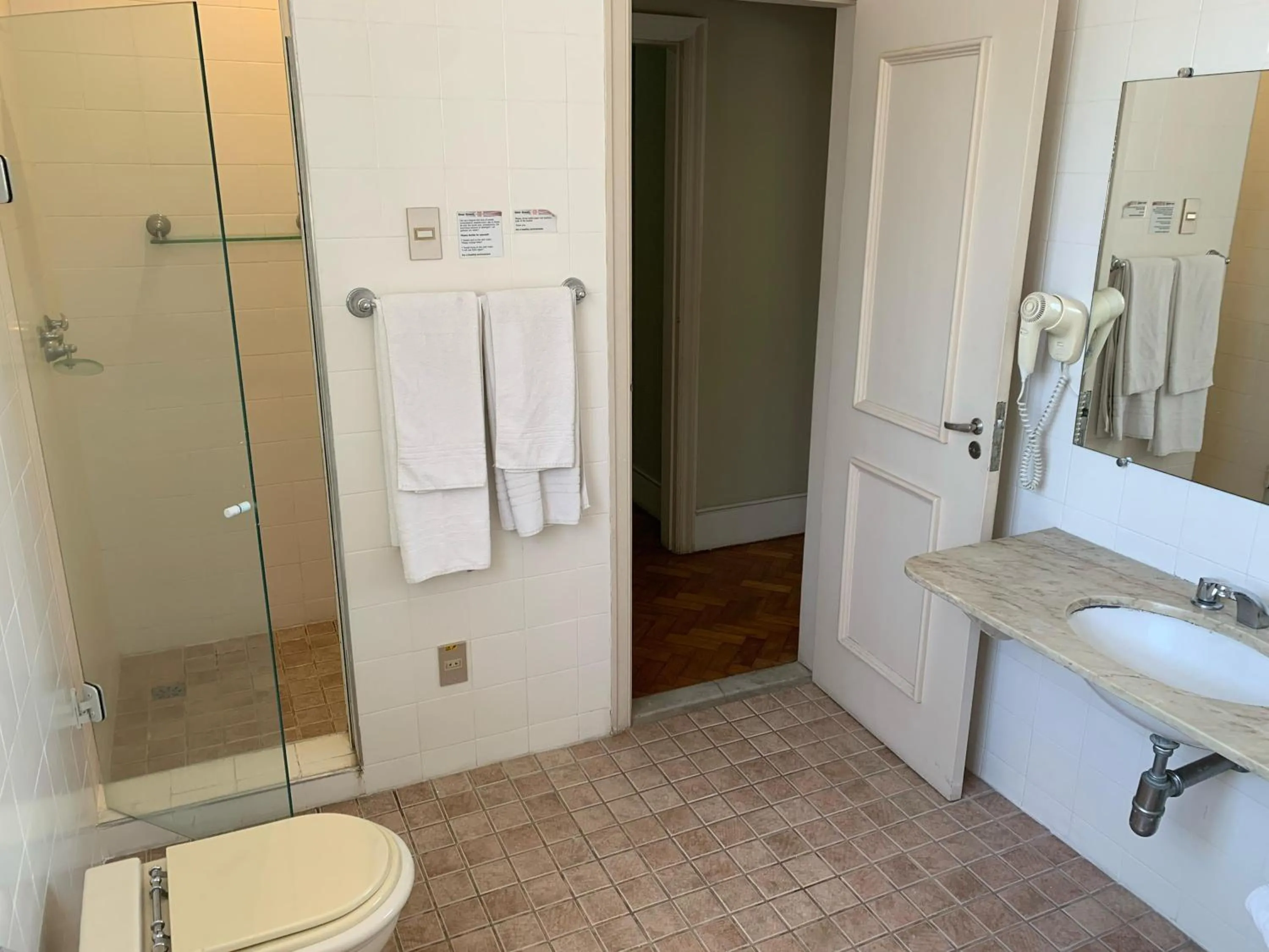 Bathroom in Hotel Escola Bela Vista