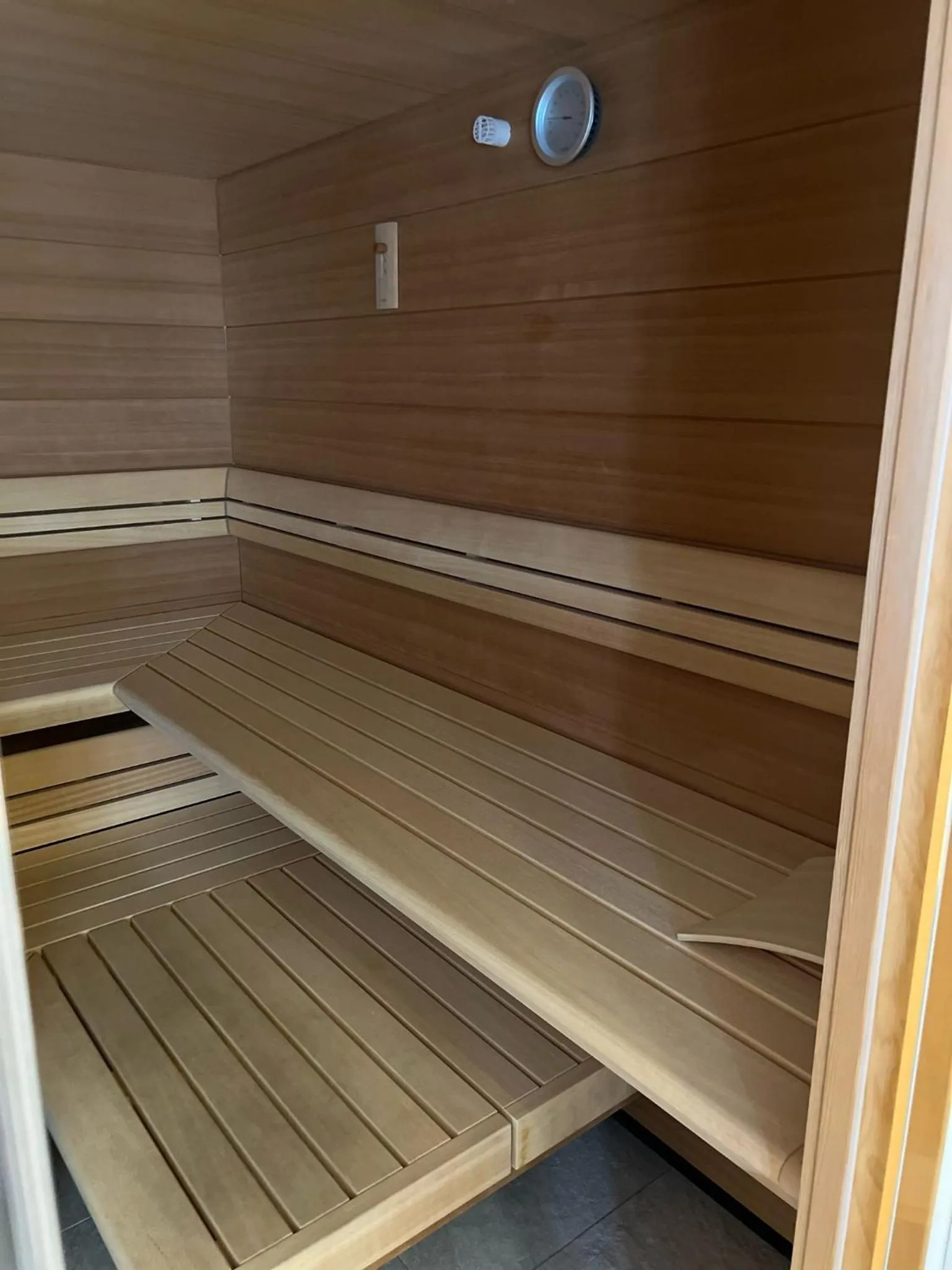 Sauna in Lifestyle & Spa Hotel Grächerhof