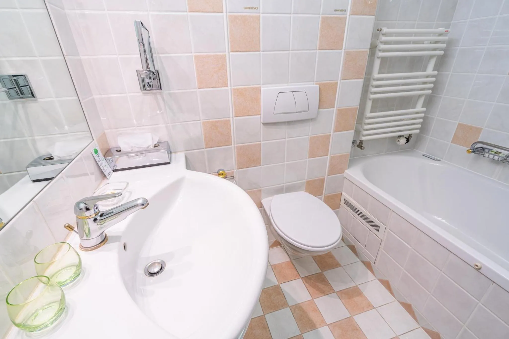 Shower in Lifestyle & Spa Hotel Grächerhof