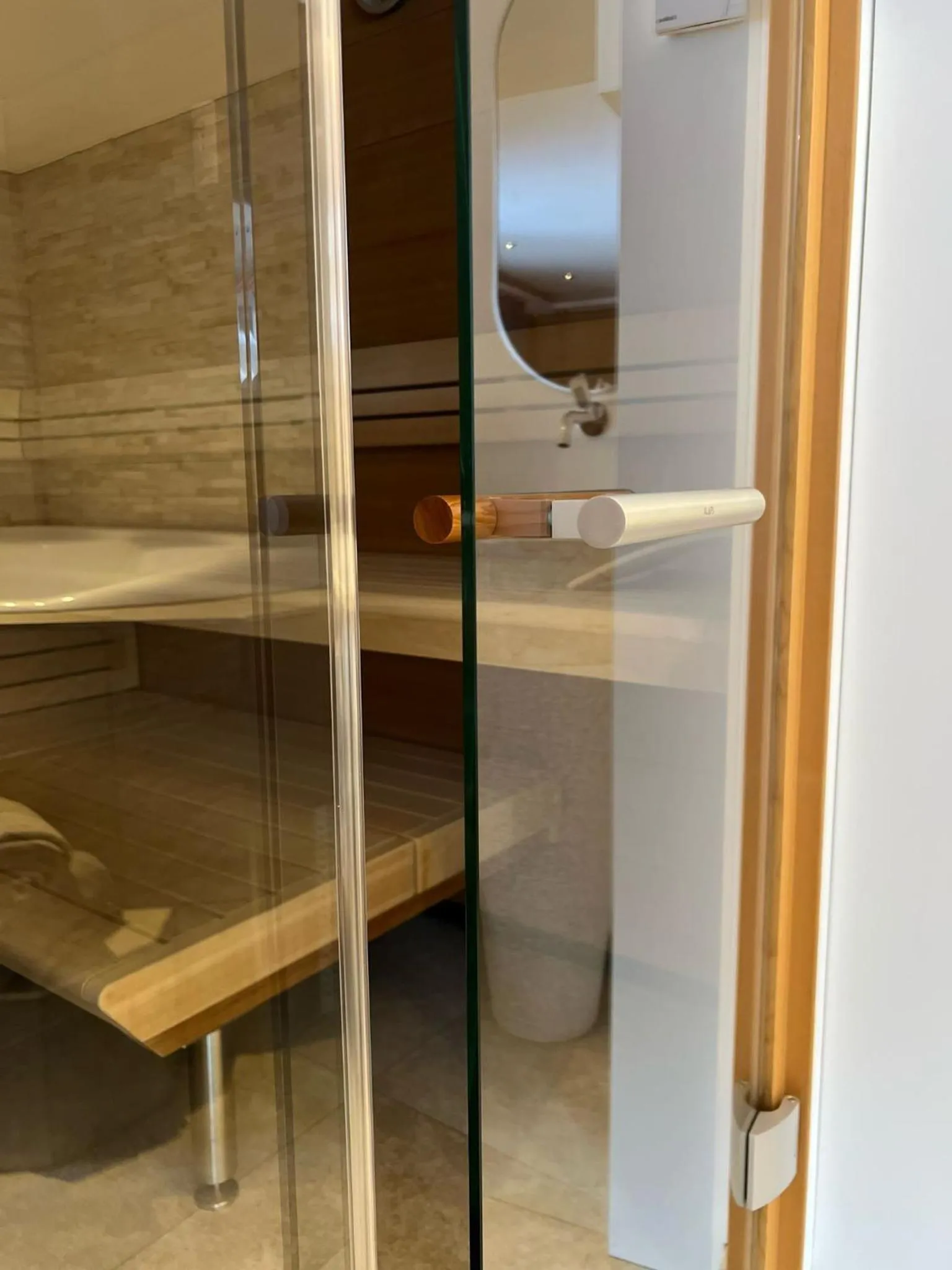 Sauna in Lifestyle & Spa Hotel Grächerhof