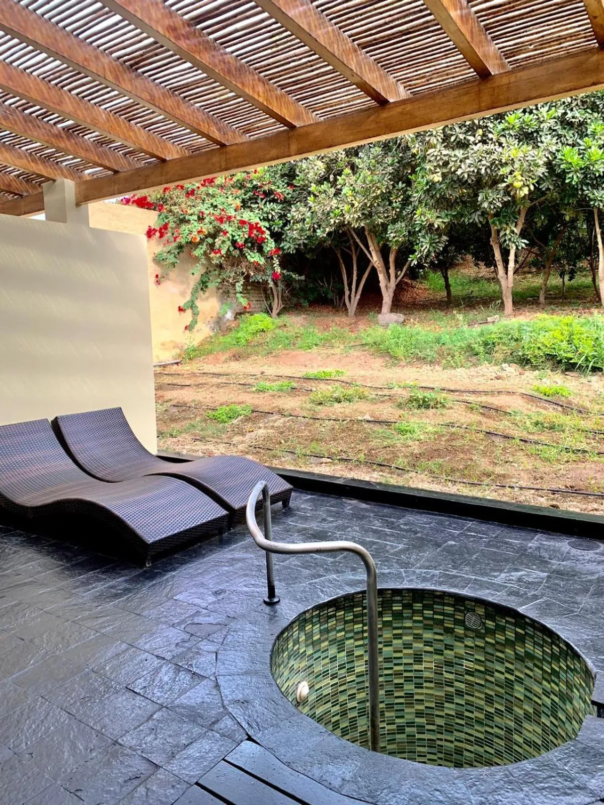 Garden view in Empedrada Ranch & Lodge - Hotel Asociado Casa Andina