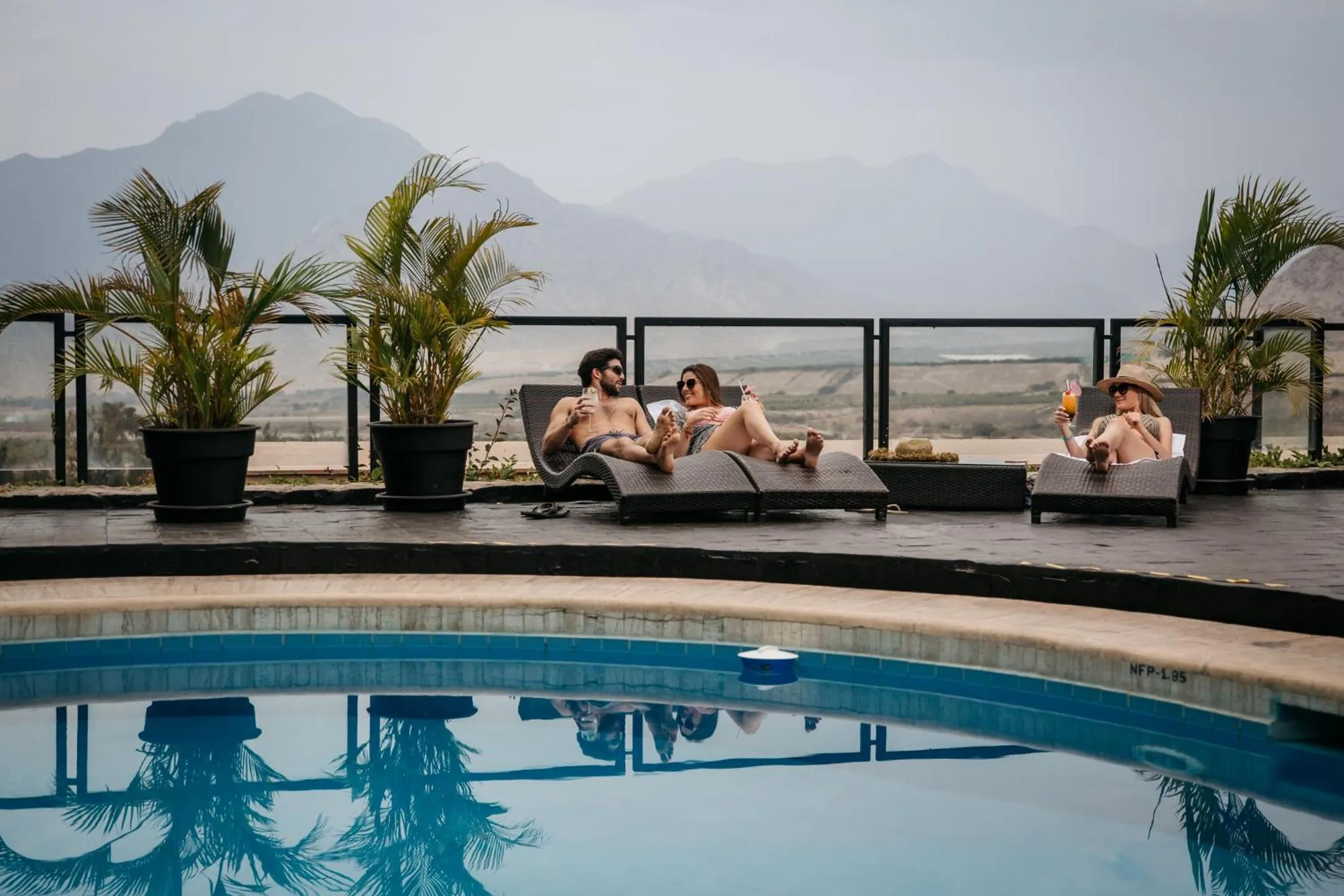 Swimming pool in Empedrada Ranch & Lodge - Hotel Asociado Casa Andina