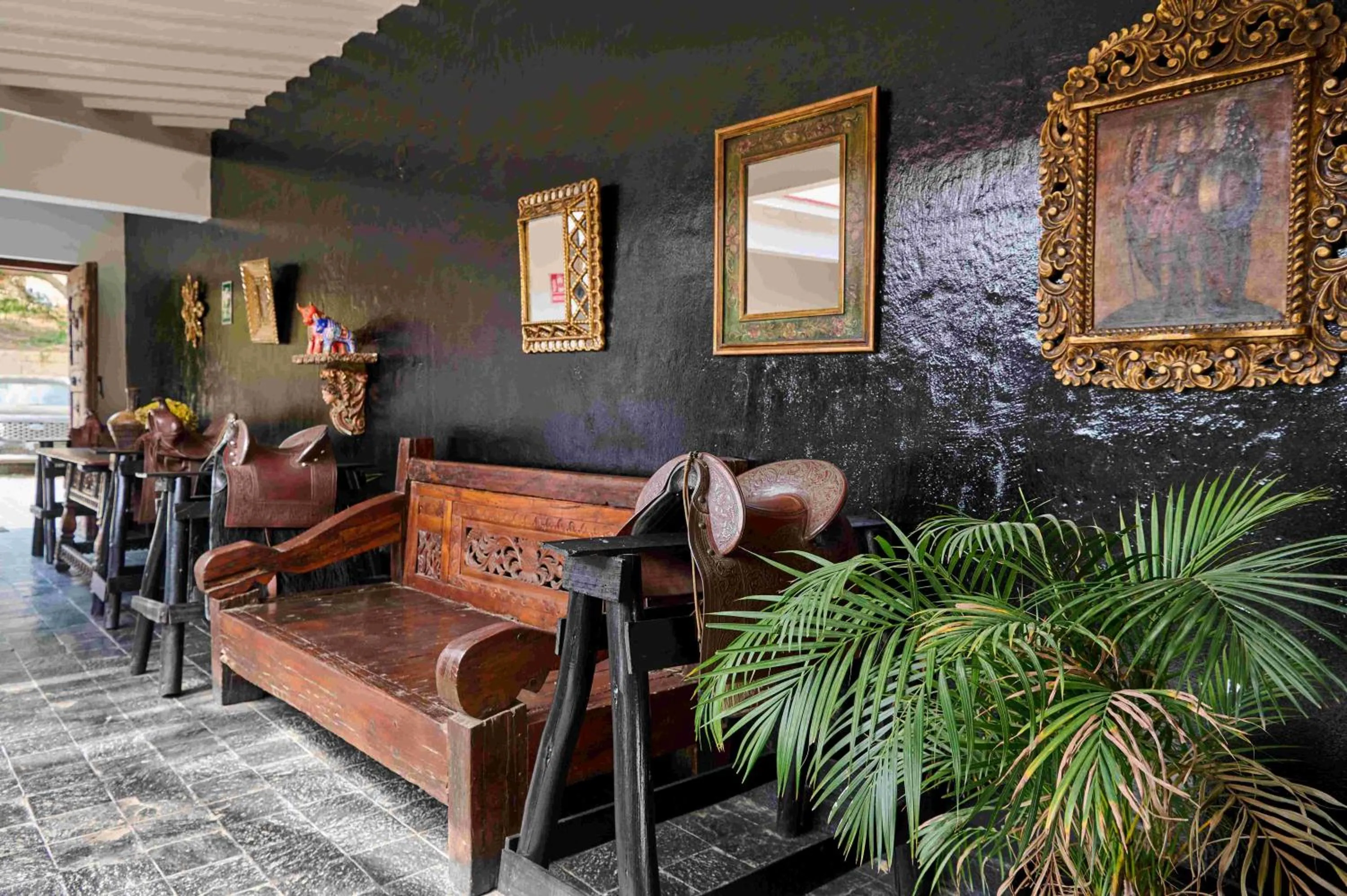 Lobby or reception in Empedrada Ranch & Lodge - Hotel Asociado Casa Andina