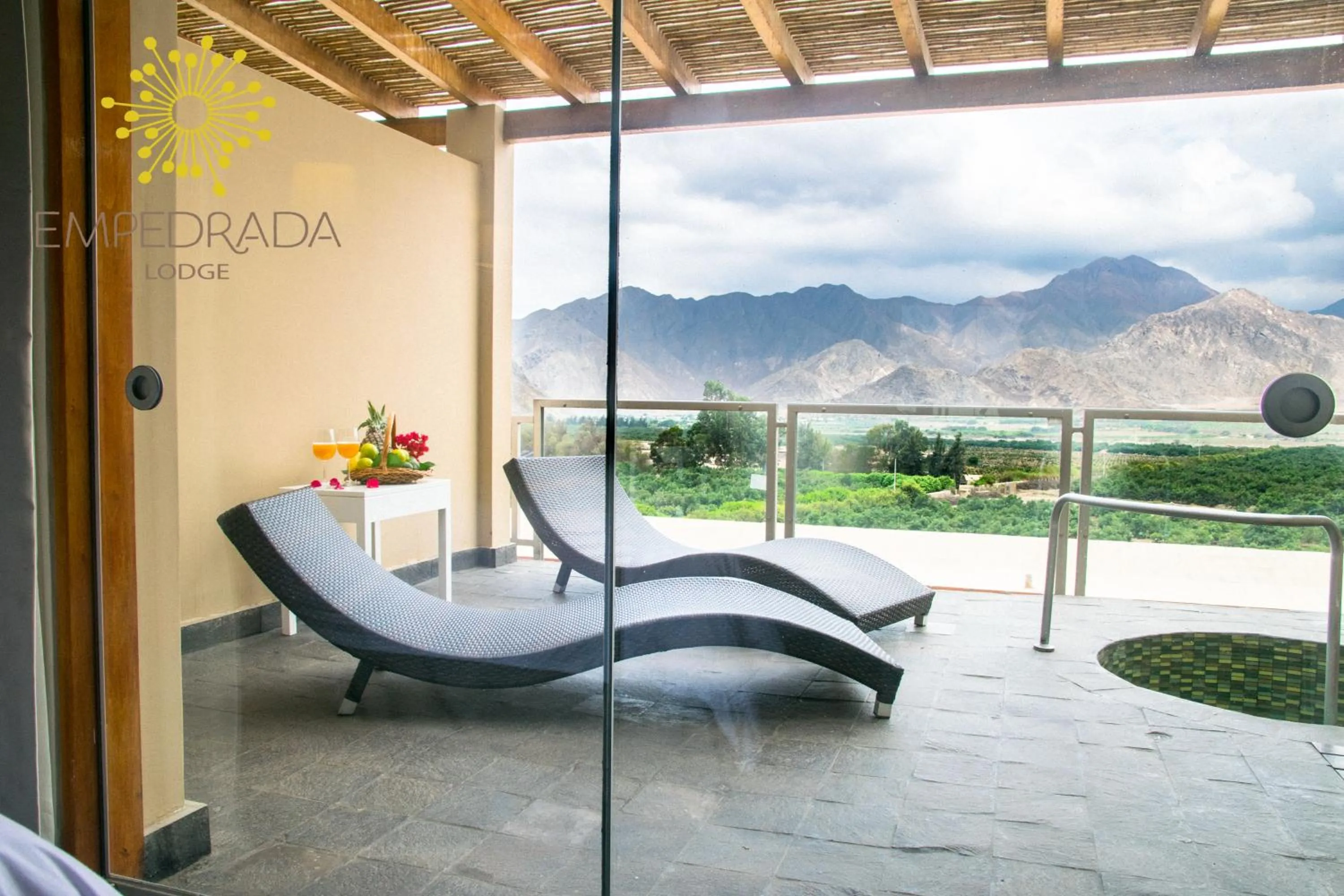 Balcony/Terrace in Empedrada Ranch & Lodge - Hotel Asociado Casa Andina