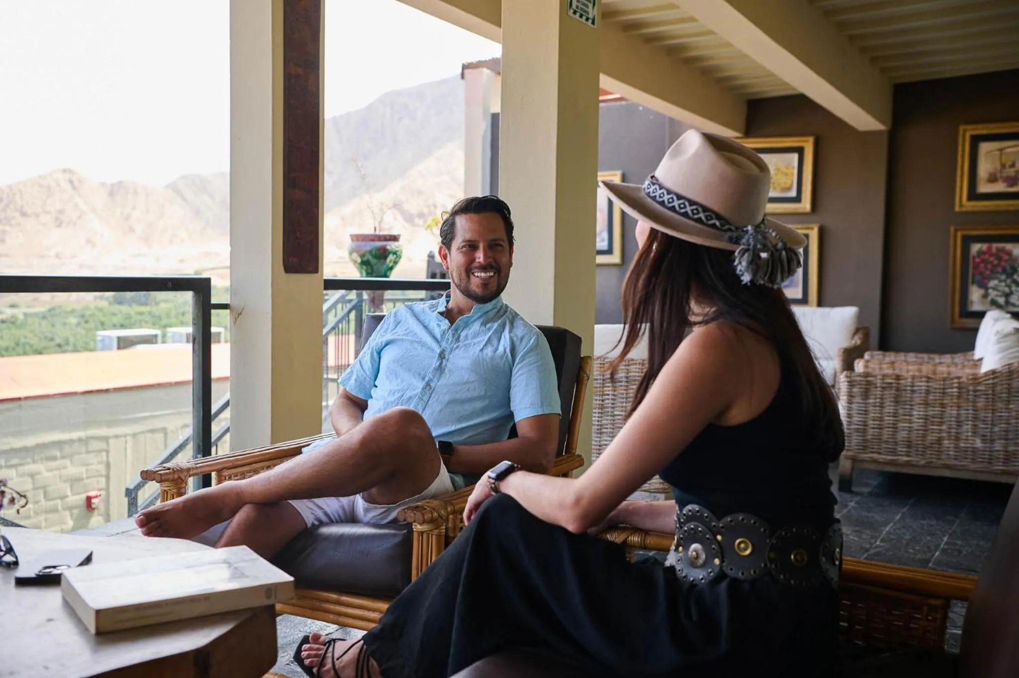 Lobby or reception in Empedrada Ranch & Lodge - Hotel Asociado Casa Andina