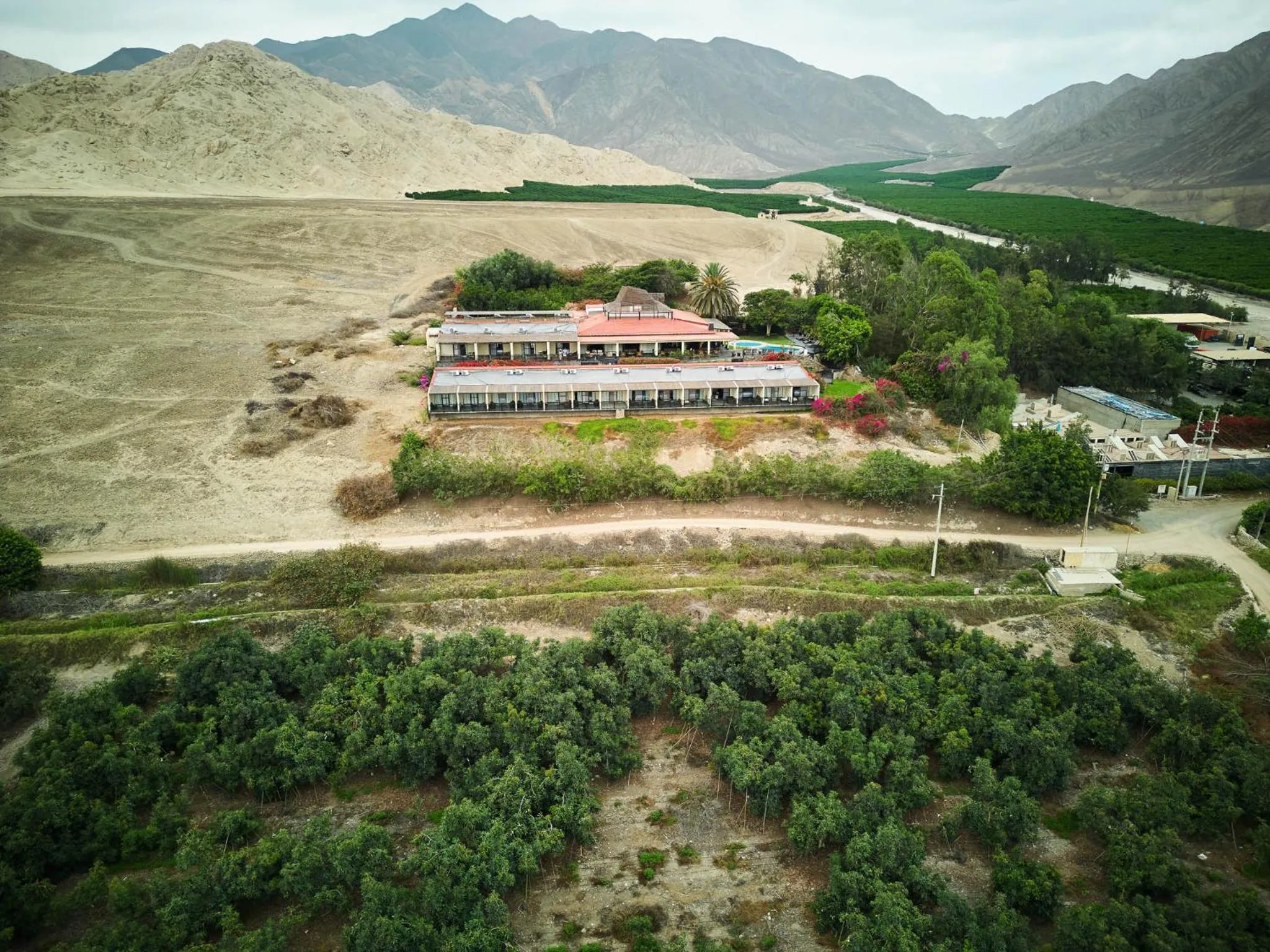 Bird's eye view in Empedrada Ranch & Lodge - Hotel Asociado Casa Andina