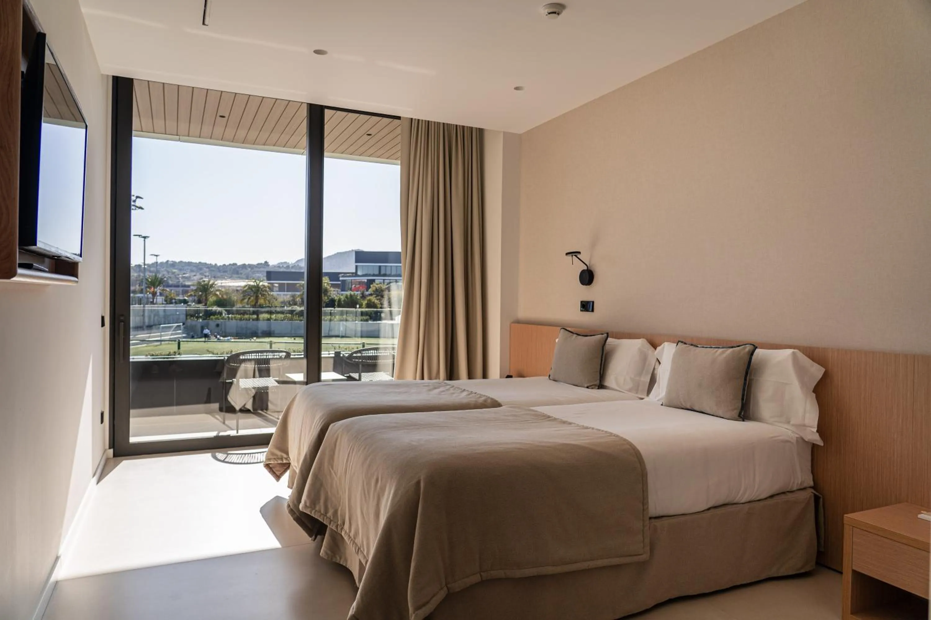 Bed in Rafa Nadal Residence