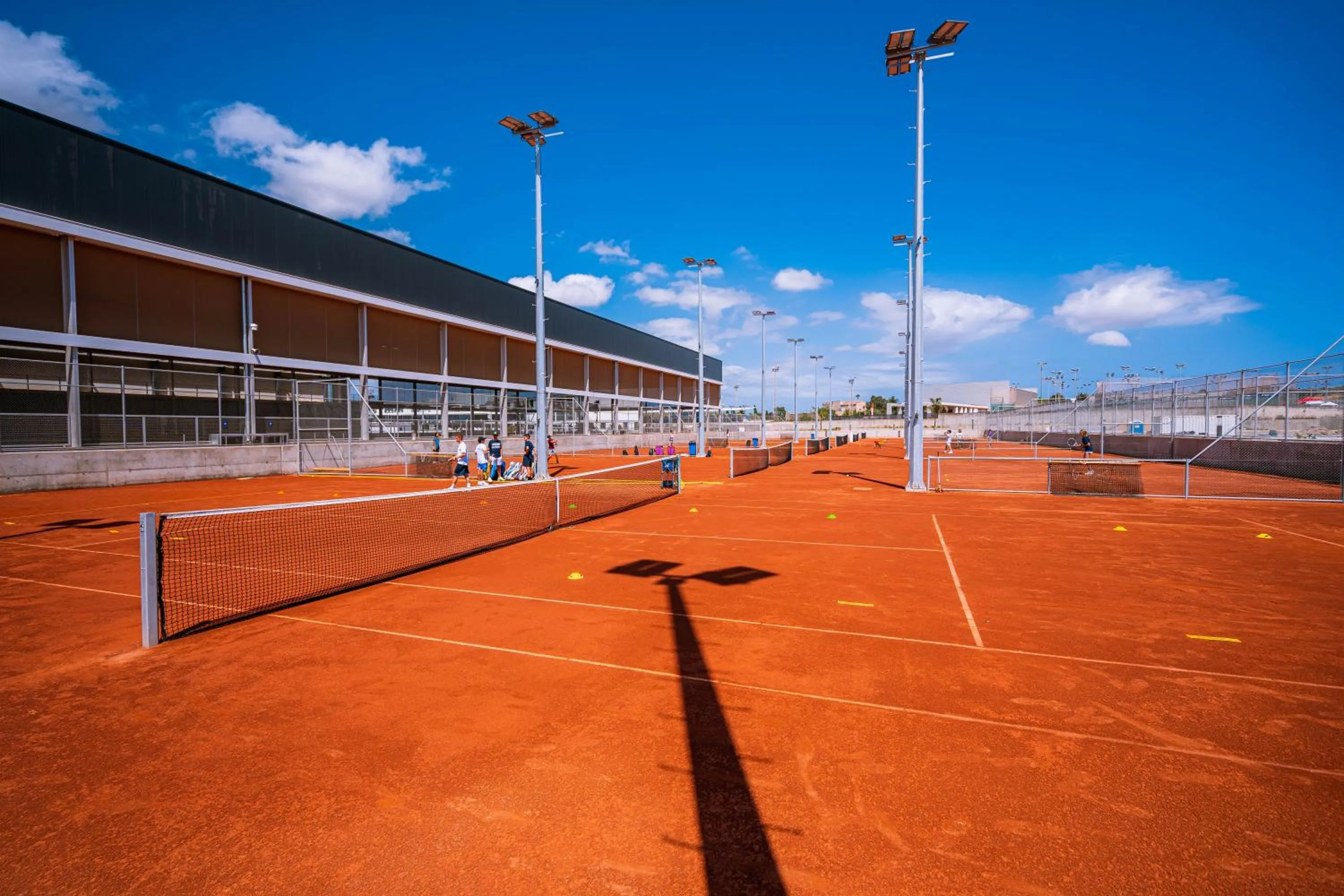 Tennis court in Rafa Nadal Residence