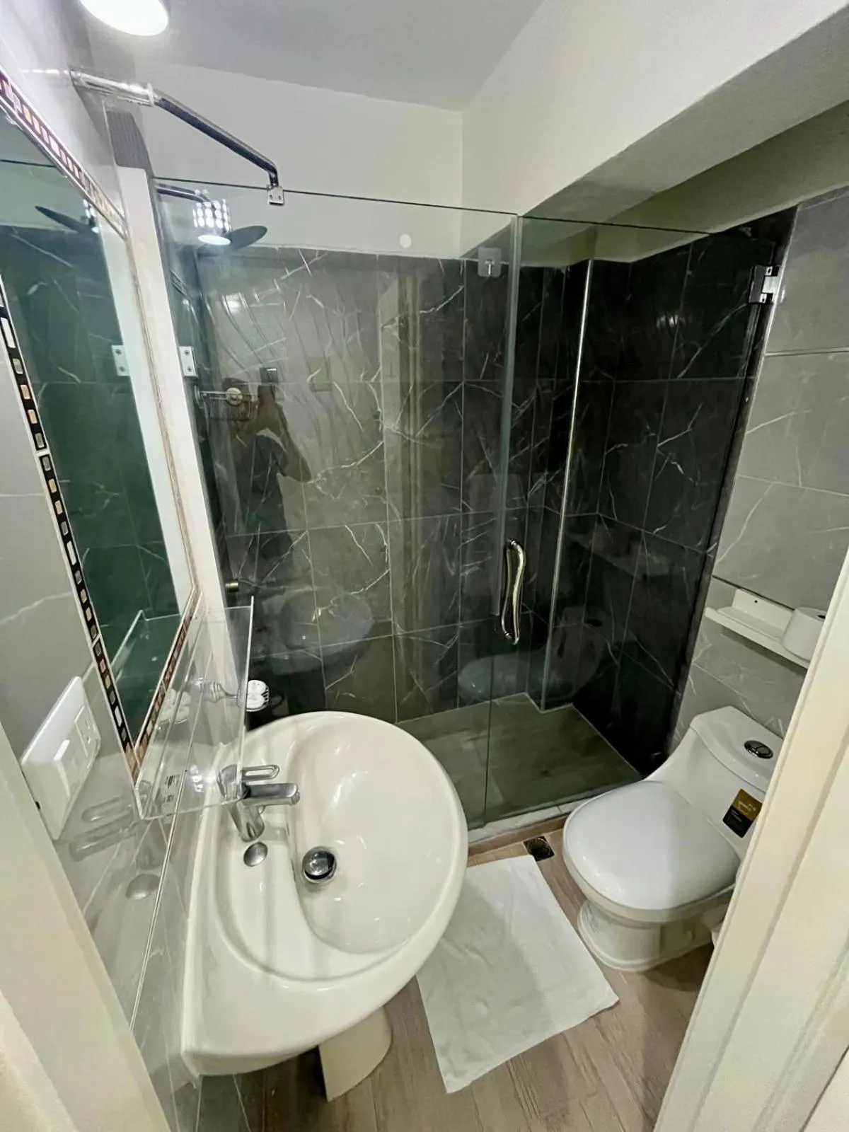 Shower in Hotel Restaurant Hamilton