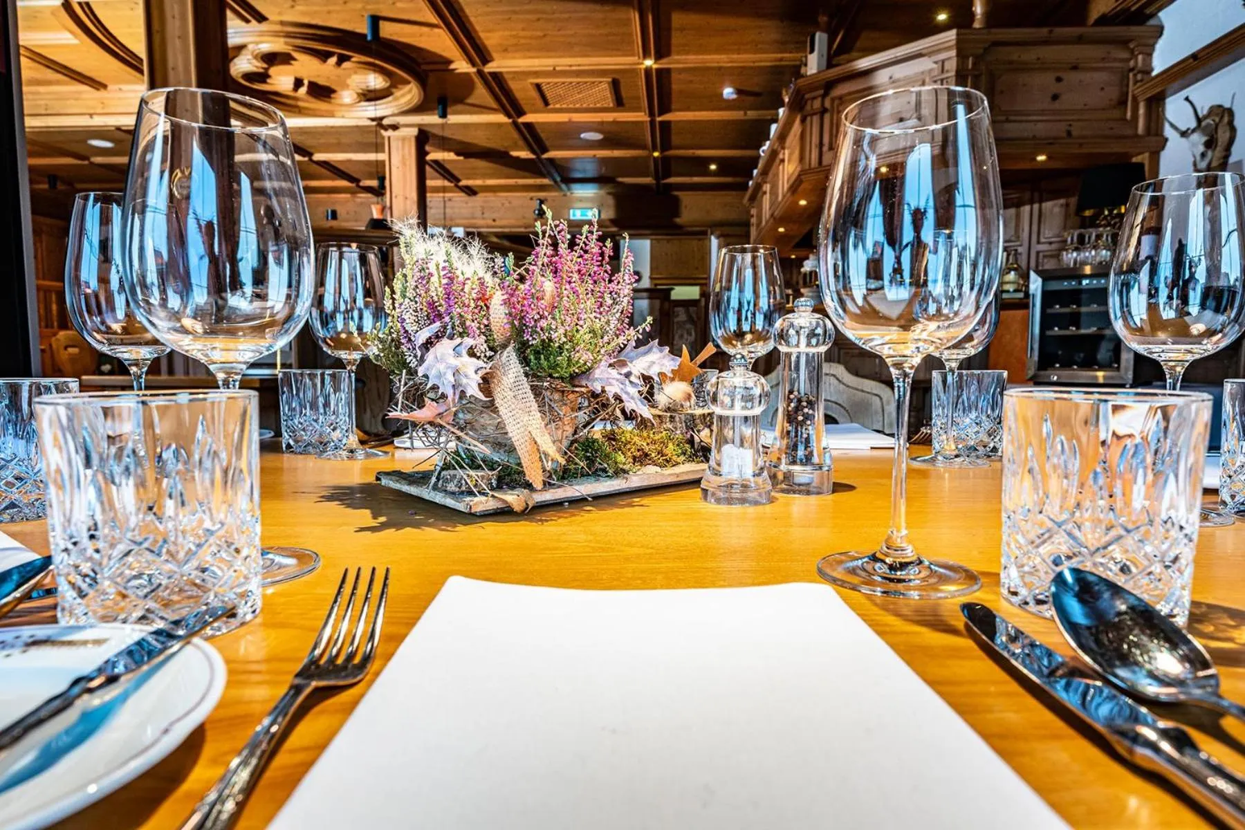 Restaurant/places to eat in Schloss Hotel Holzrichter