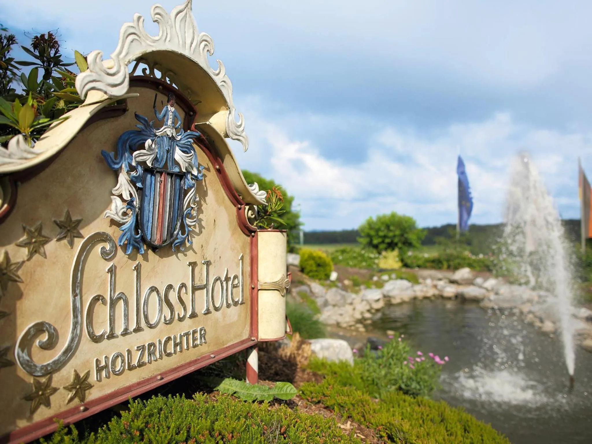 Facade/entrance in Schloss Hotel Holzrichter