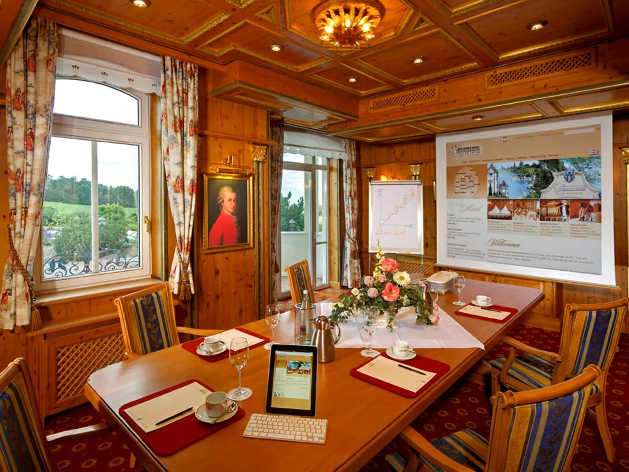Business facilities in Schloss Hotel Holzrichter