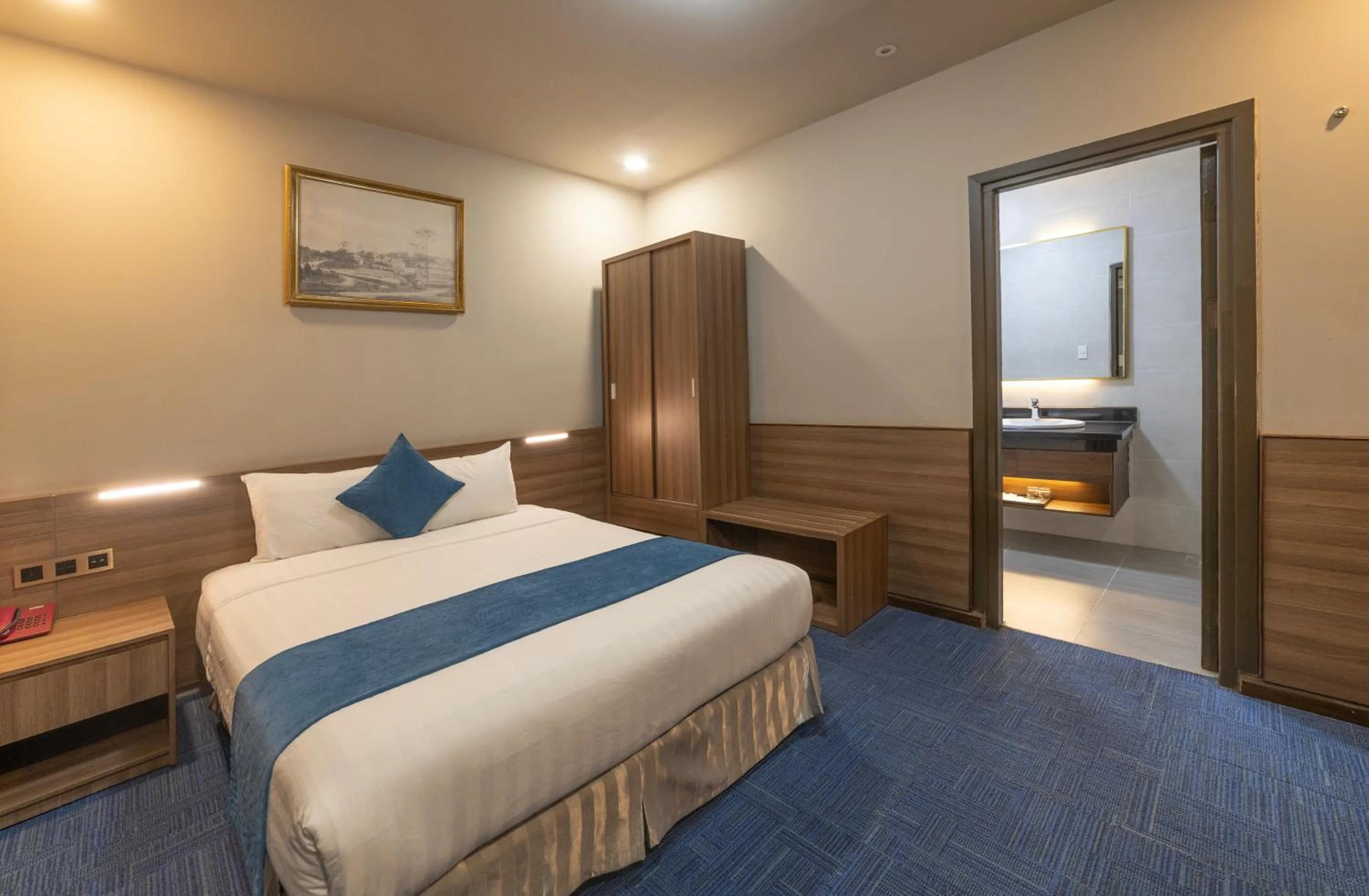 Bed in Rum Vang Hotel Da Lat