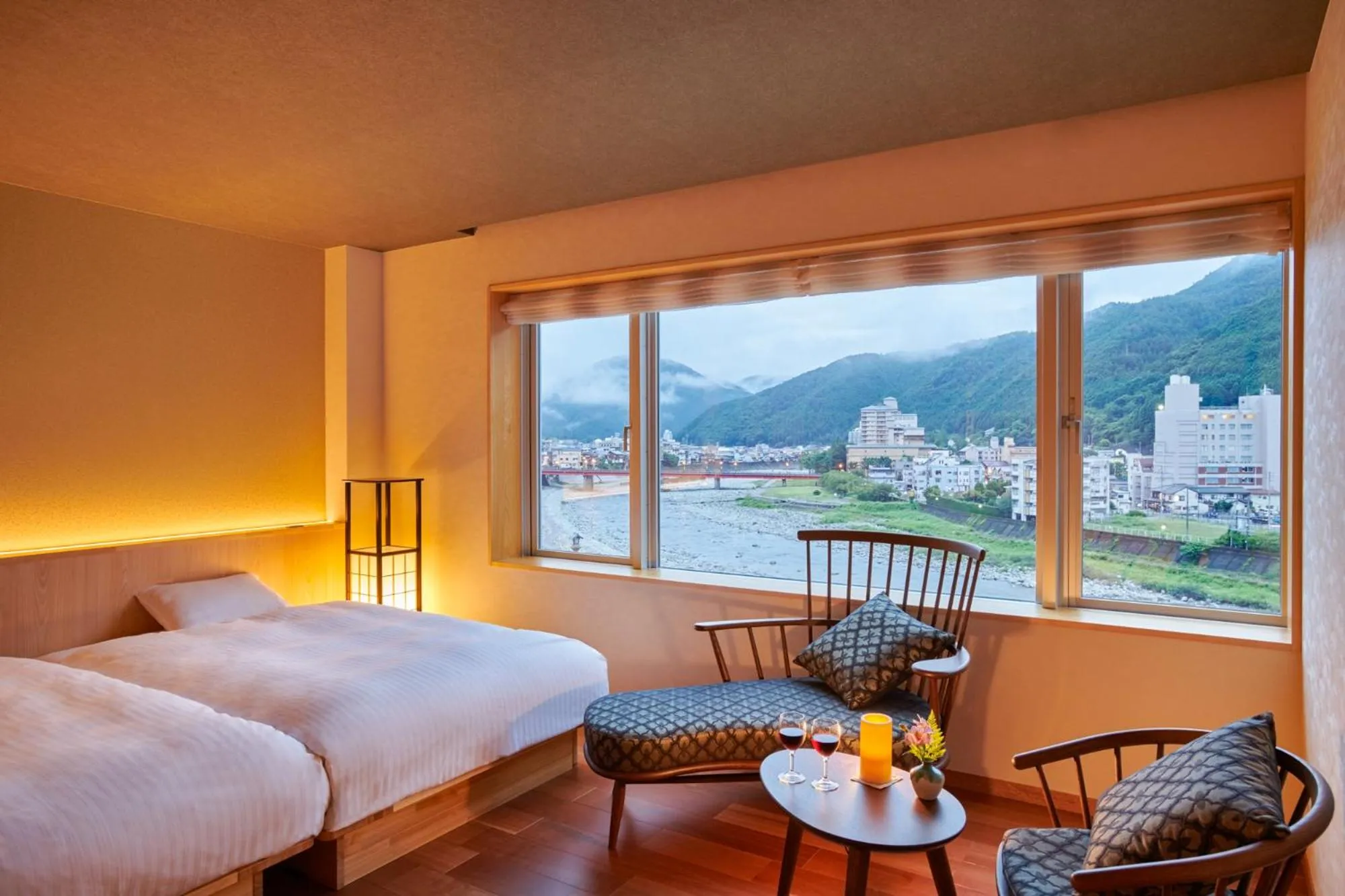 Bedroom, Bed in Yamagataya