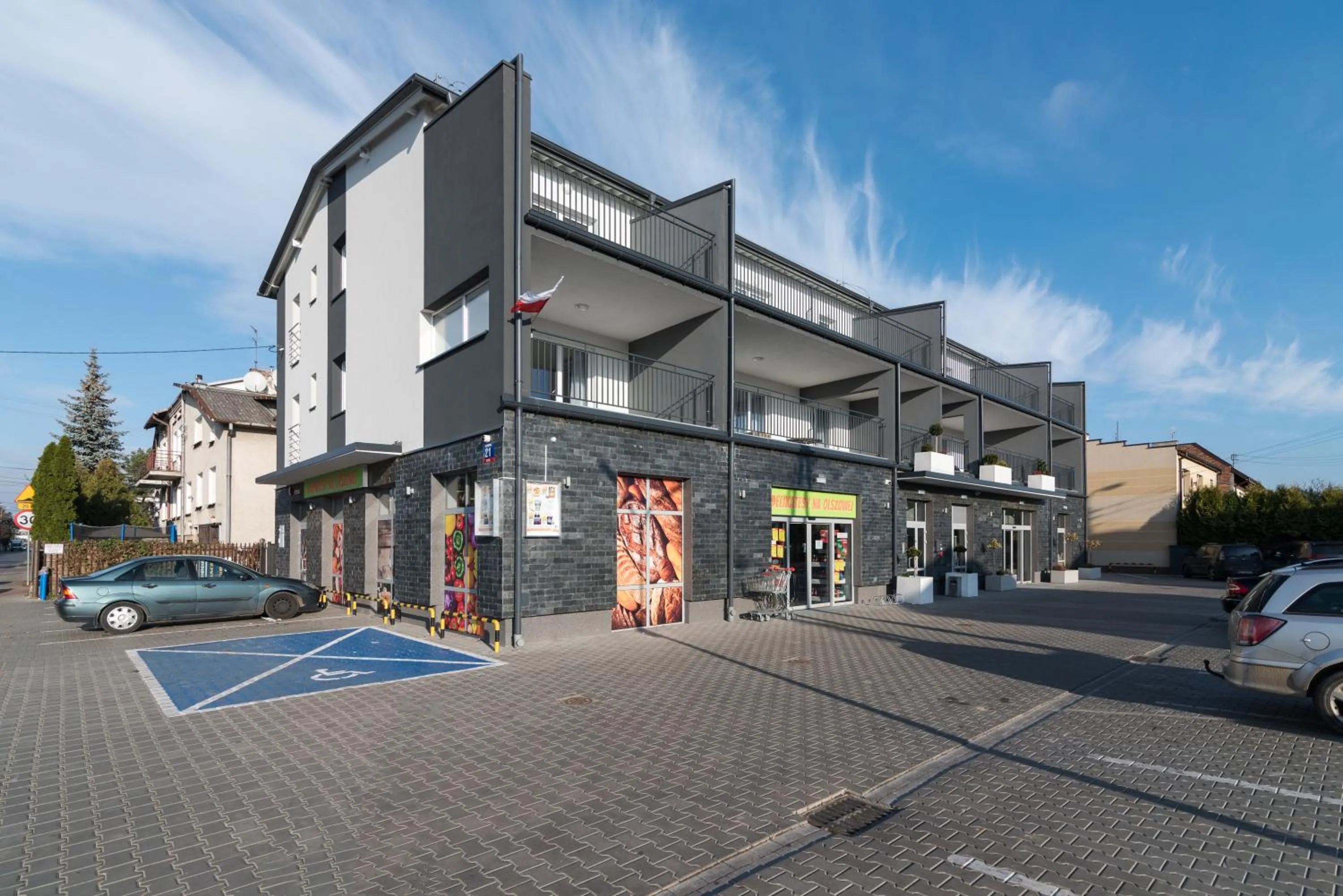 Property building in Aparthotel Koroni Home