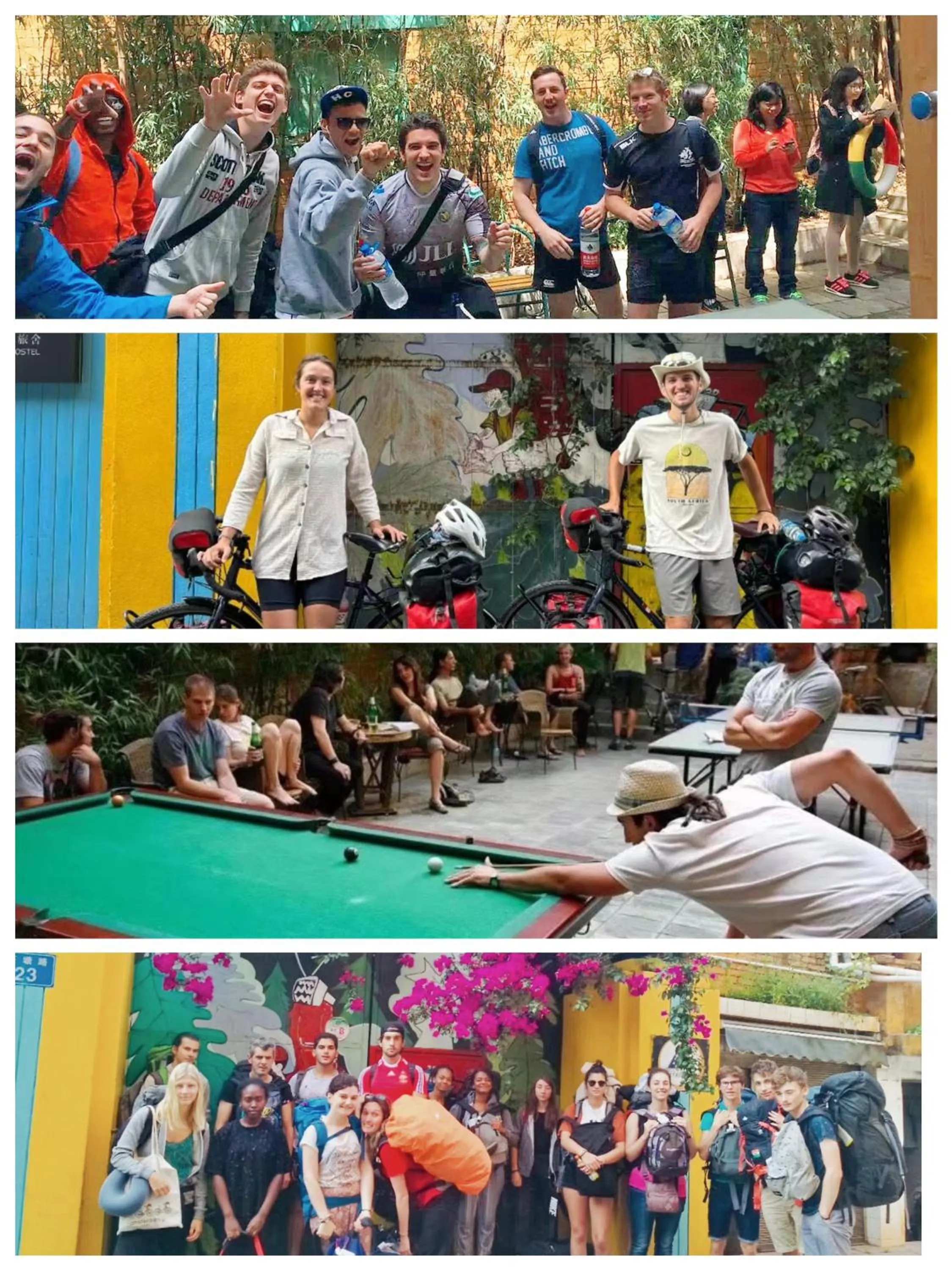 The Cloudland International Youth Hostel Close to the city center,15 min walks to the subway, Close to the night market, old street, green lake, English-speaking service, free Activity convenient payment and visa cards are accepted