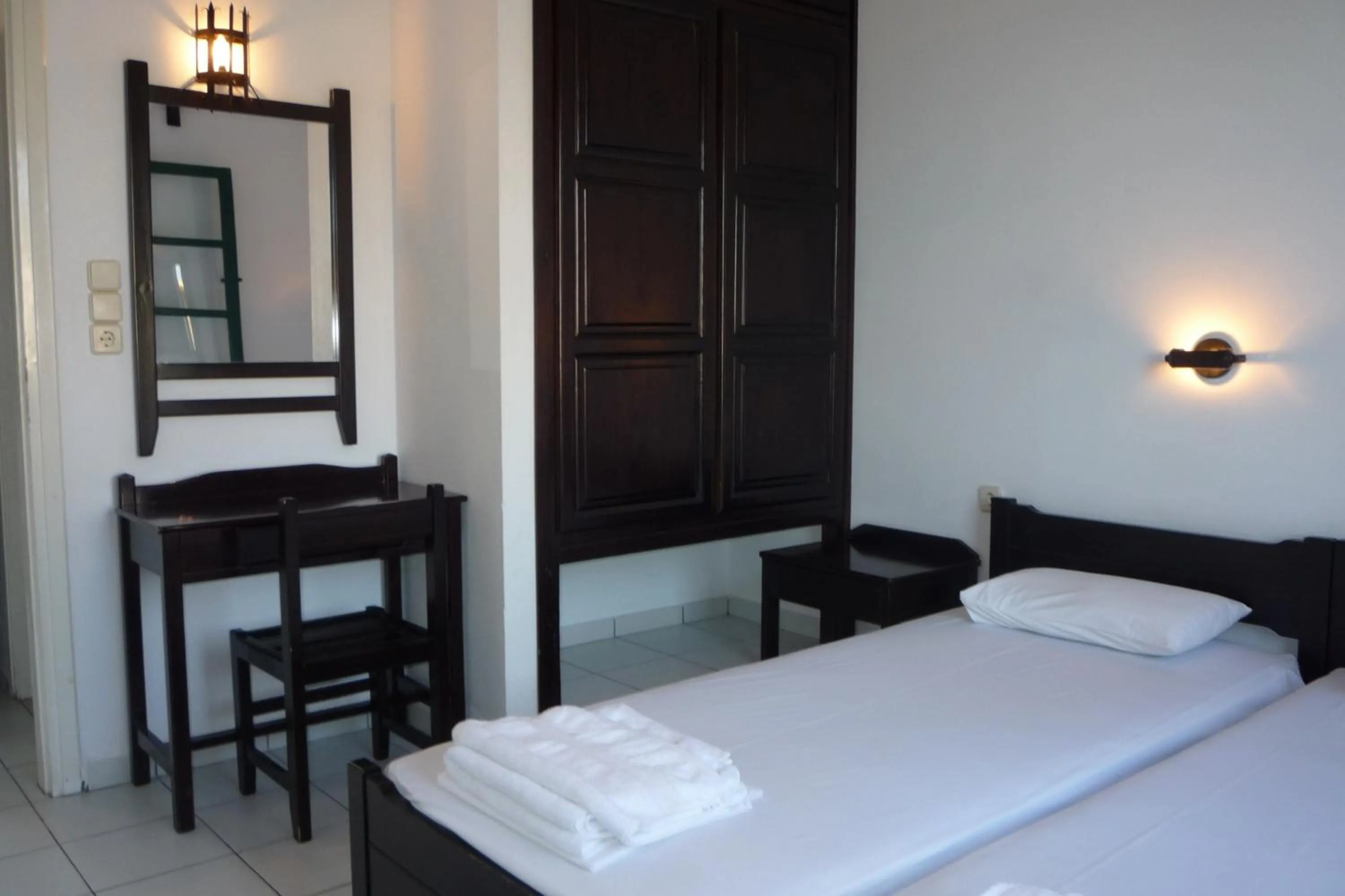 Bedroom, Bed in Sirius Apartments