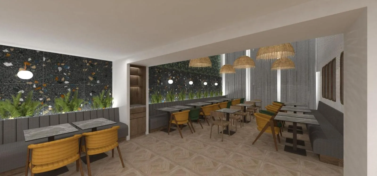 Restaurant/places to eat in Heronissos Hotel