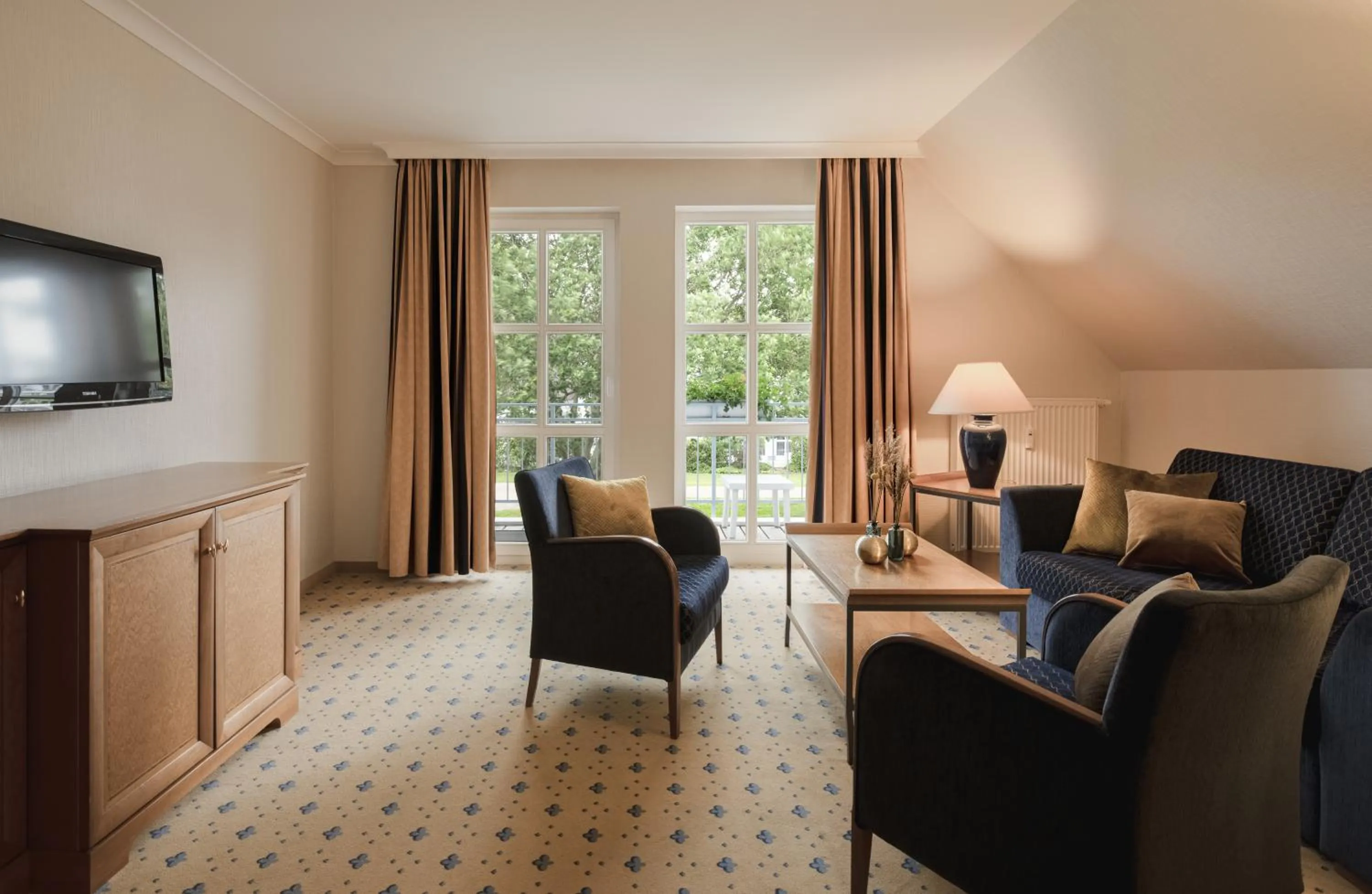 Living room in Balmer See – Hotel•Golf•Spa