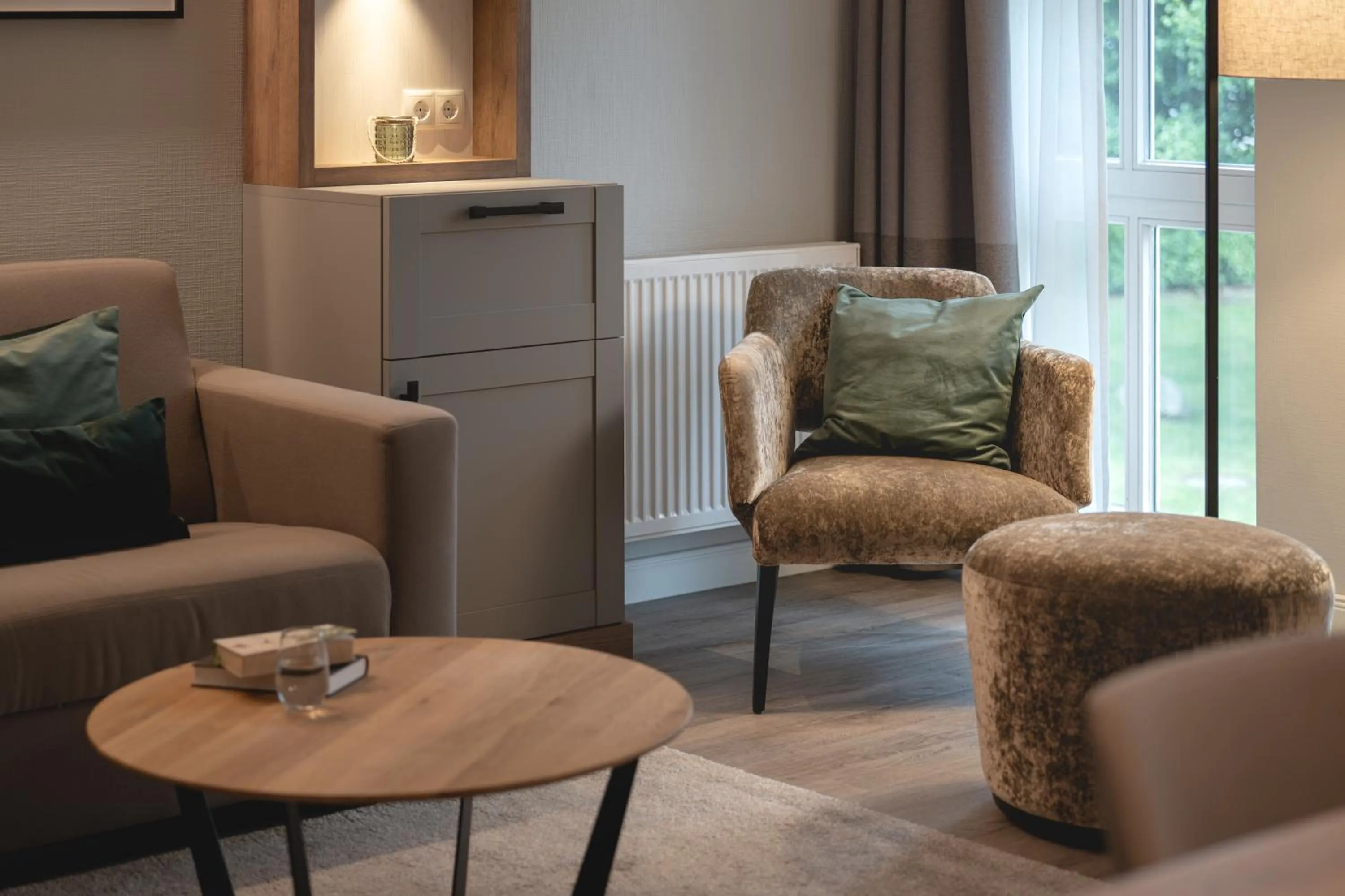 Seating area in Balmer See – Hotel•Golf•Spa