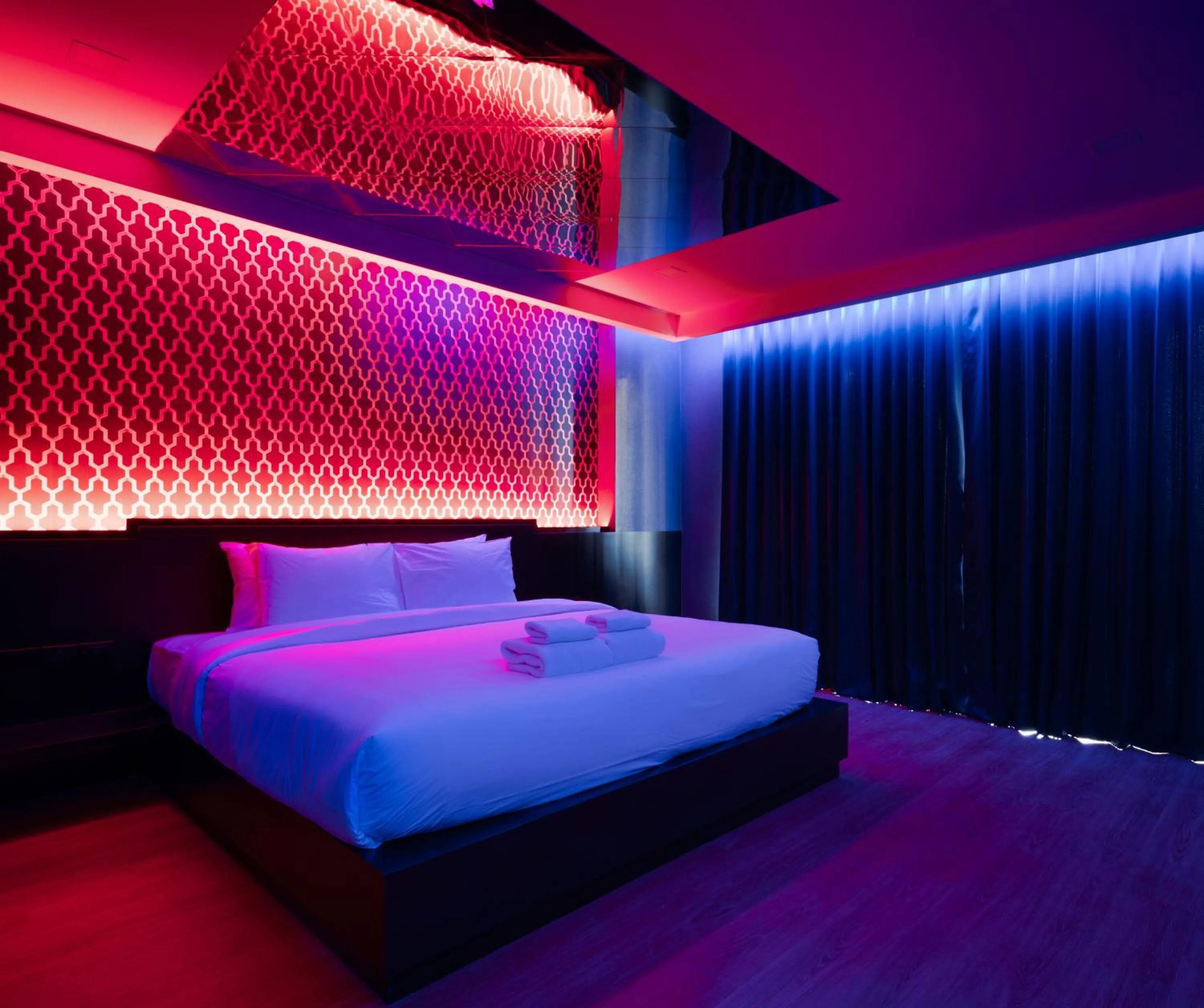 Bed in G Boutique Silom Hotel
