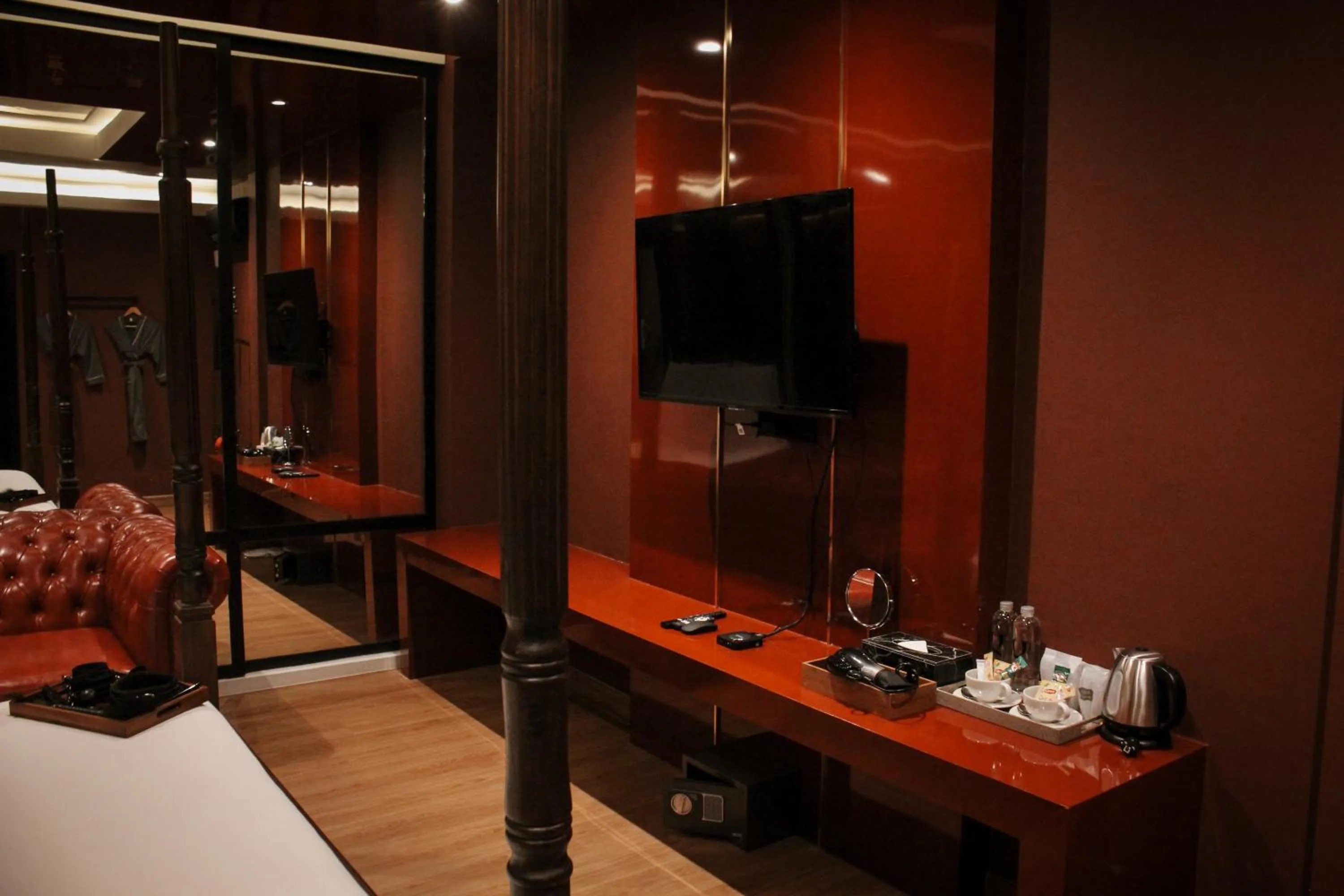 Seating area in G Boutique Silom Hotel