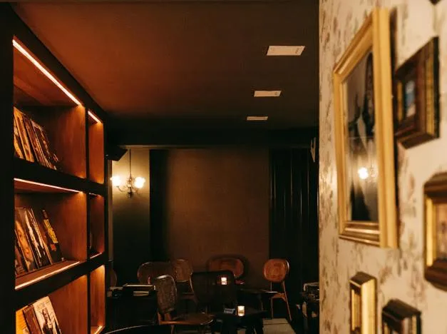 Lounge or bar in G Boutique Silom Hotel