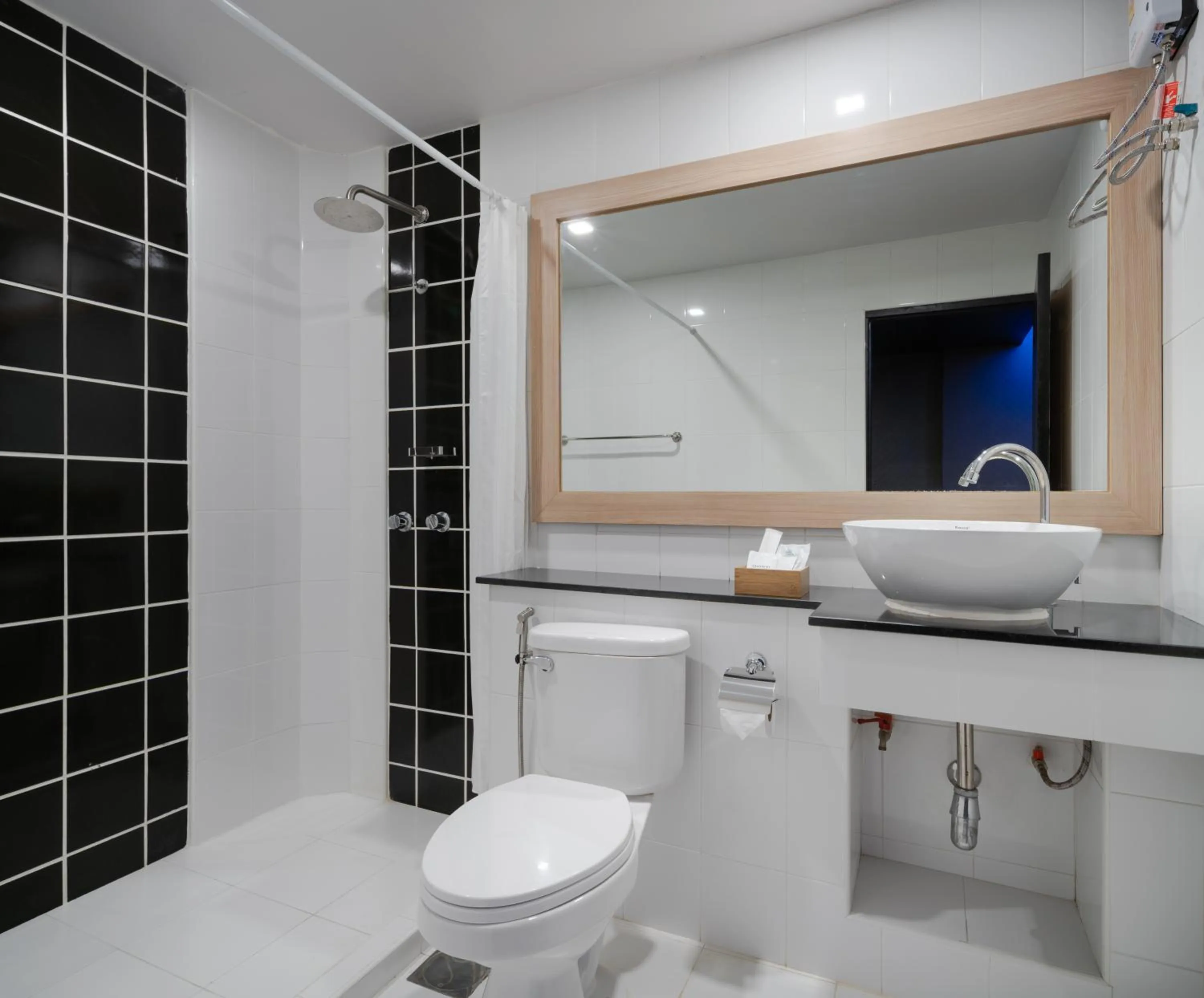 Shower in G Boutique Silom Hotel