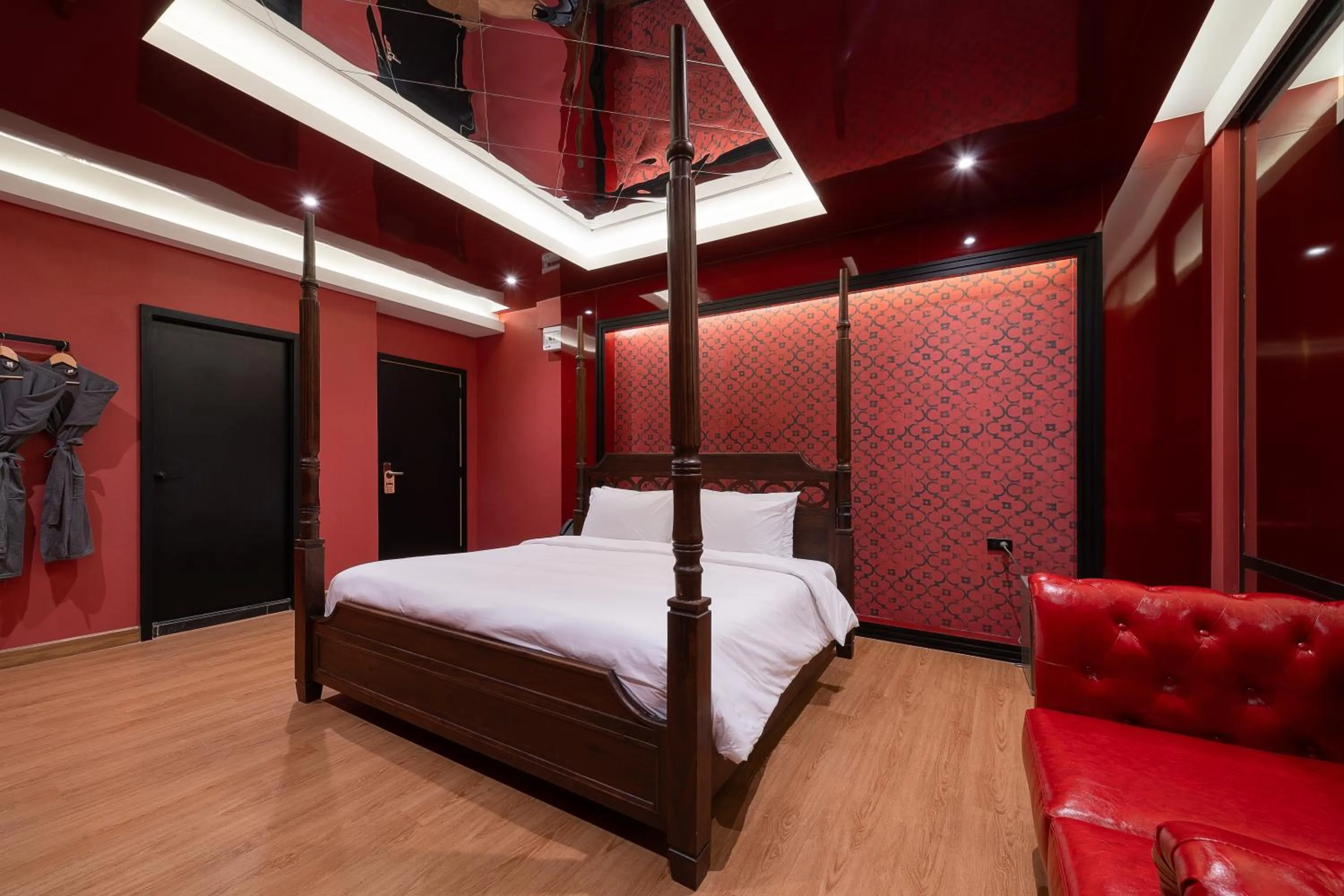 Bedroom, Bed in G Boutique Silom Hotel