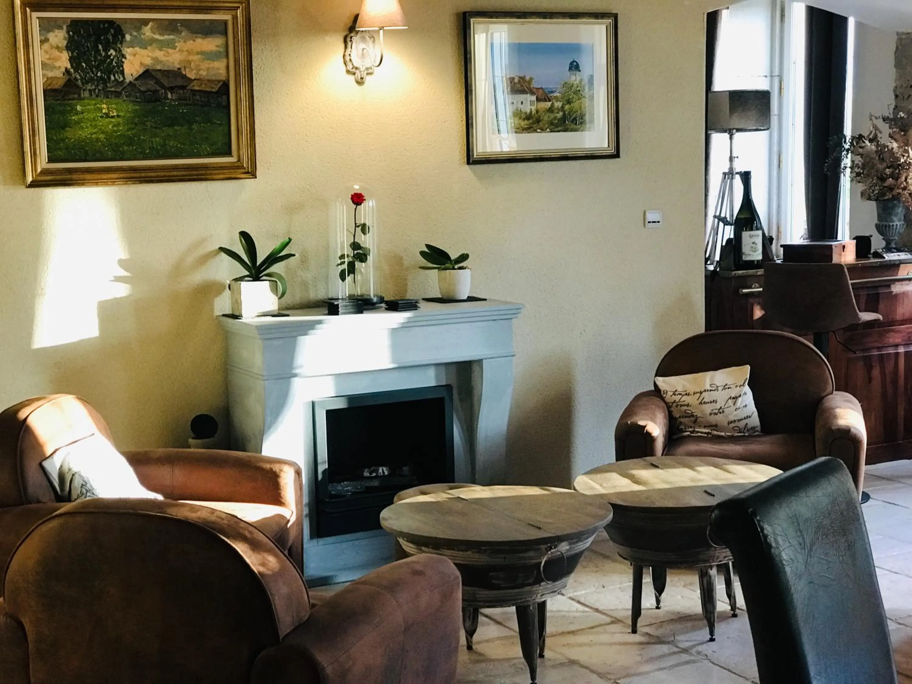 Living room in Domaine du Manoir
