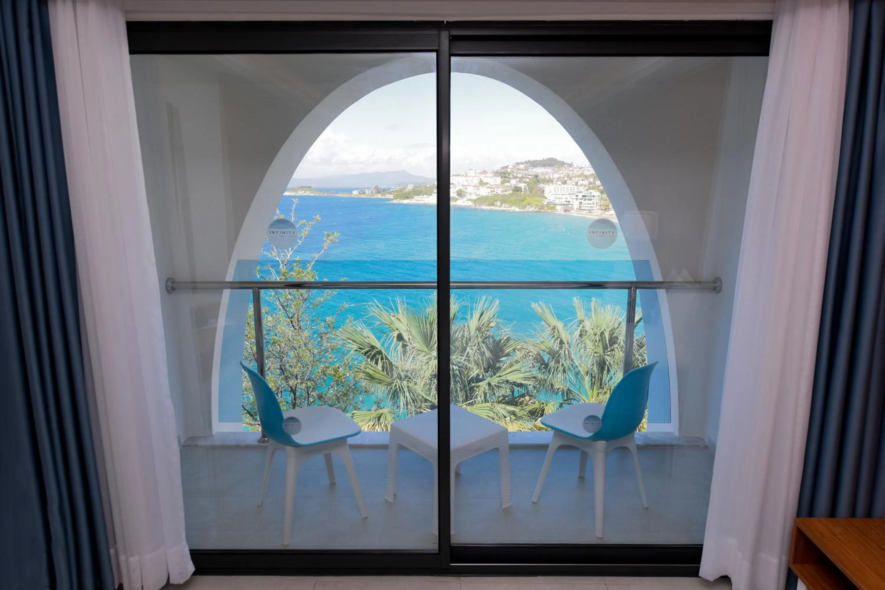 Balcony/Terrace in INFINITY BY YELKEN AQUAPARK&RESORTS KUŞADASI