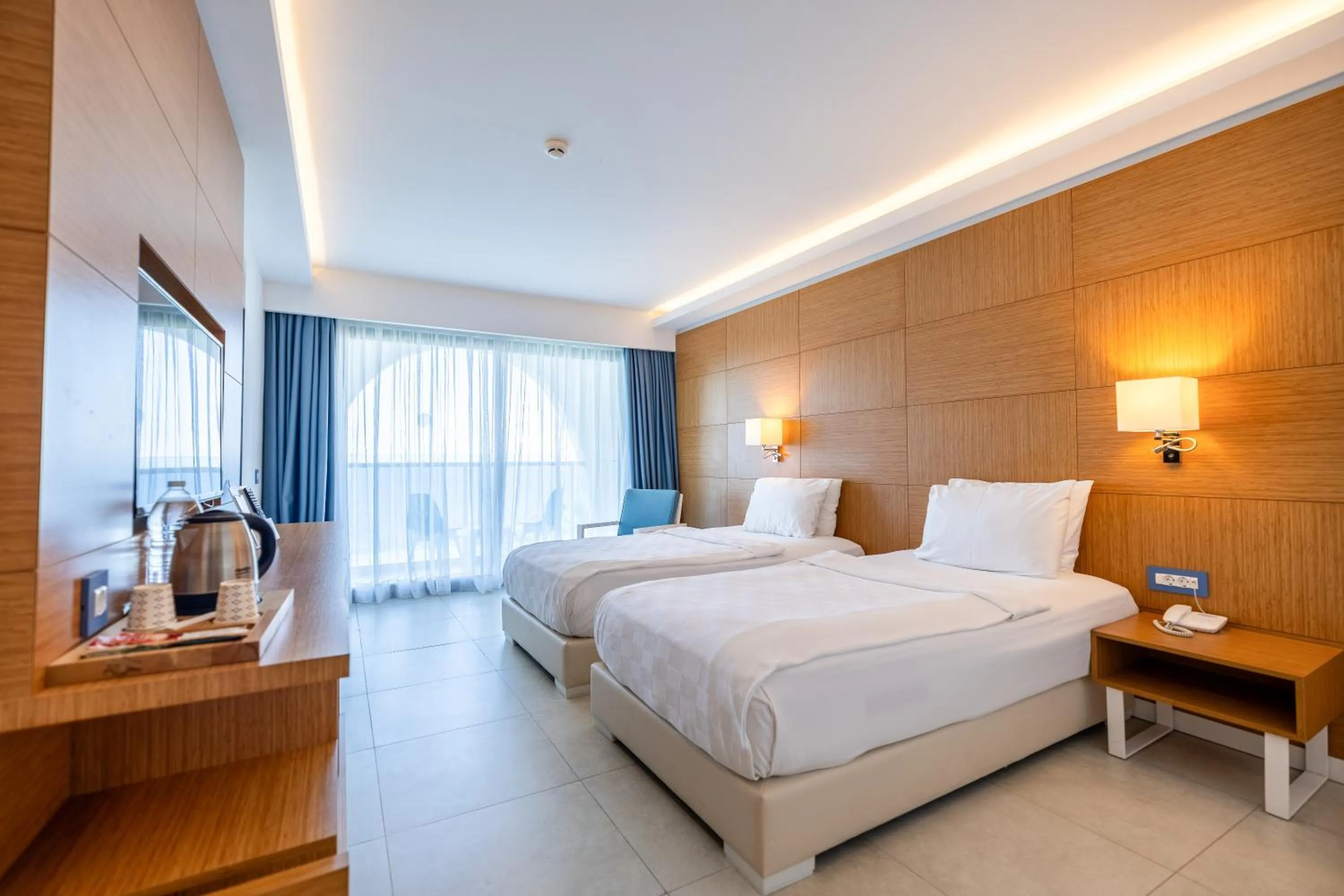 Bed in INFINITY BY YELKEN AQUAPARK&RESORTS KUŞADASI