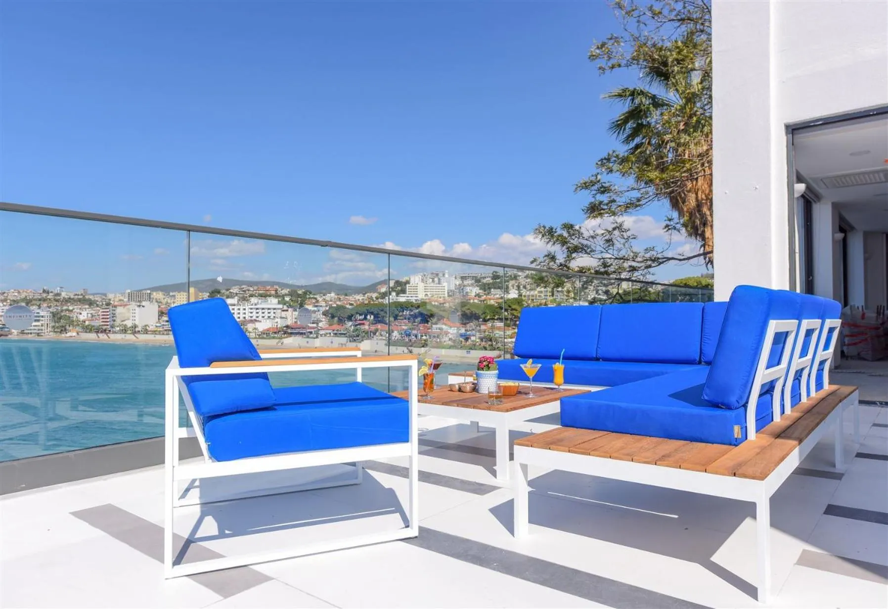 Balcony/Terrace in INFINITY BY YELKEN AQUAPARK&RESORTS KUŞADASI